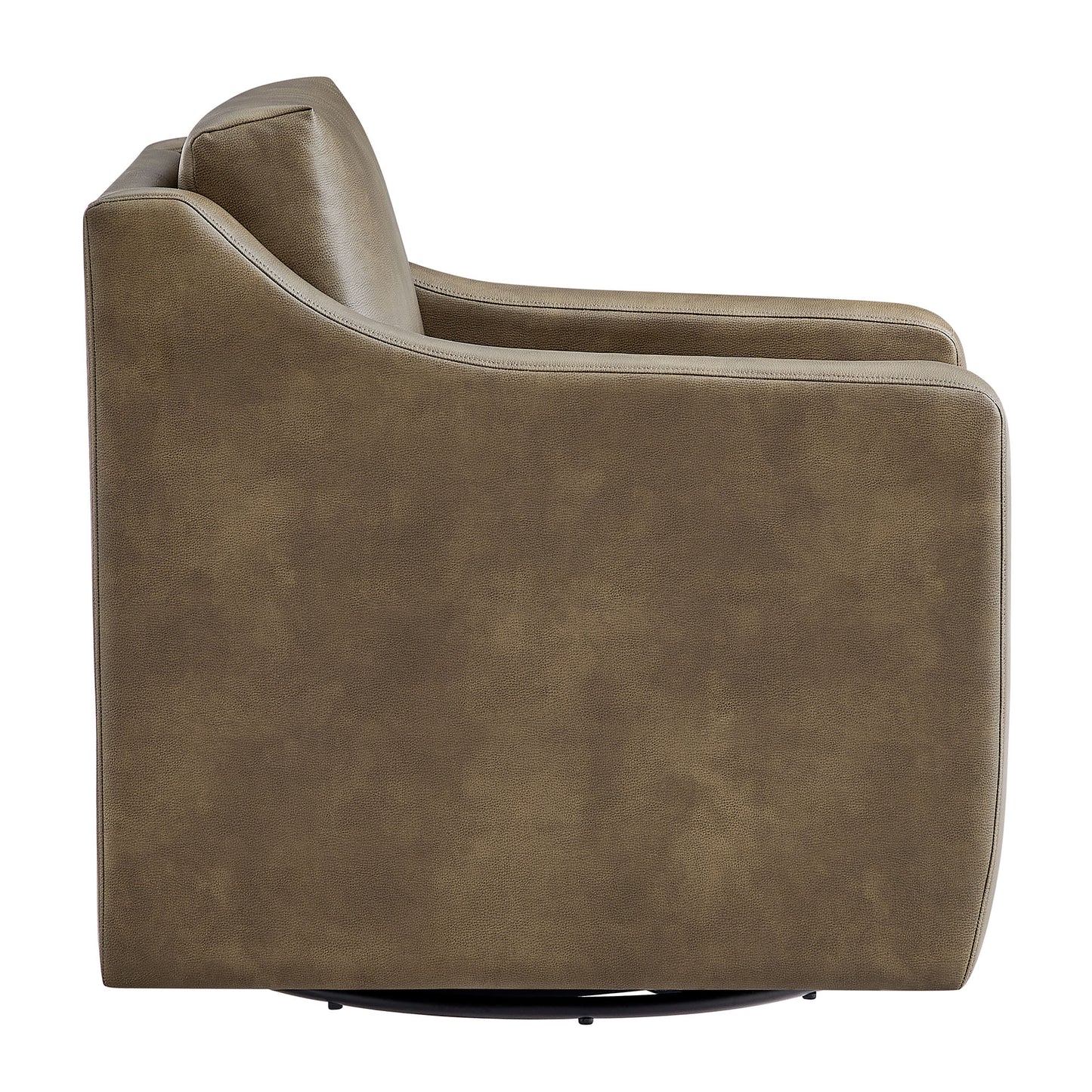 Liora Vegan Leather Swivel Armchair by Modway