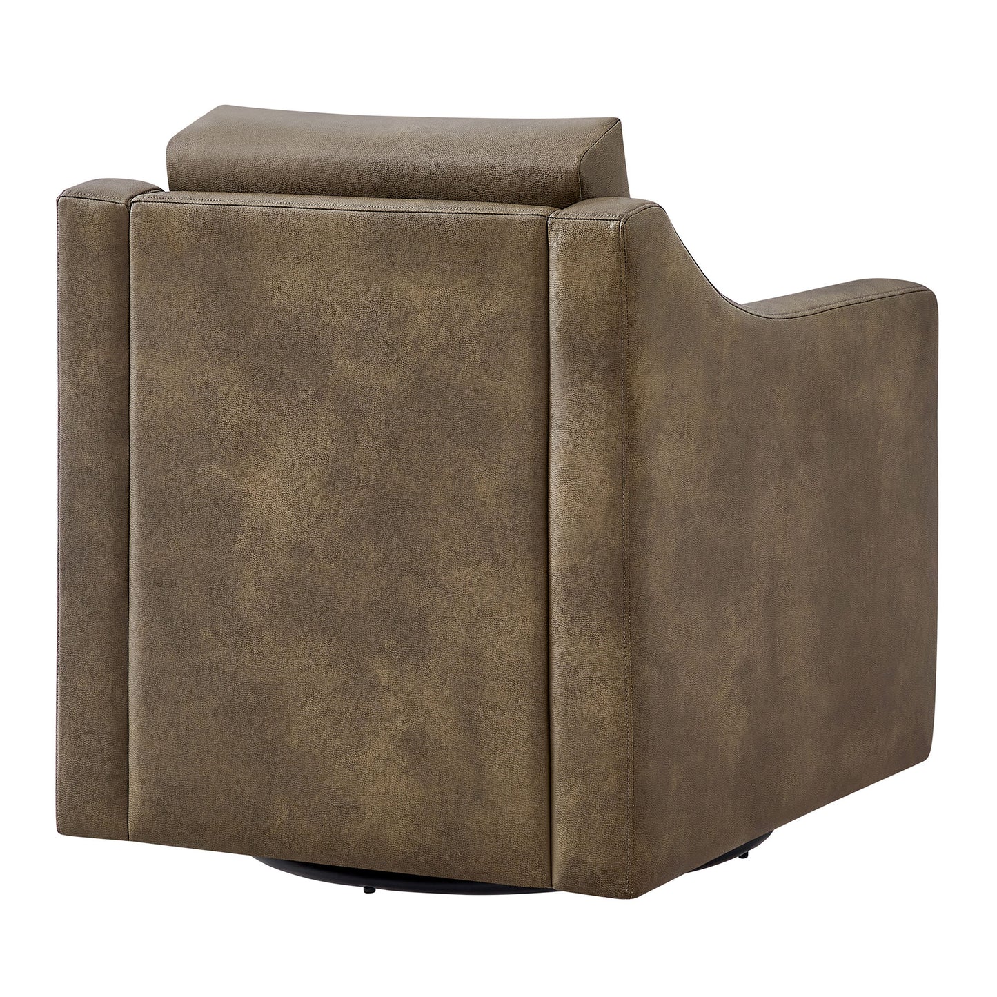 Liora Vegan Leather Swivel Armchair by Modway
