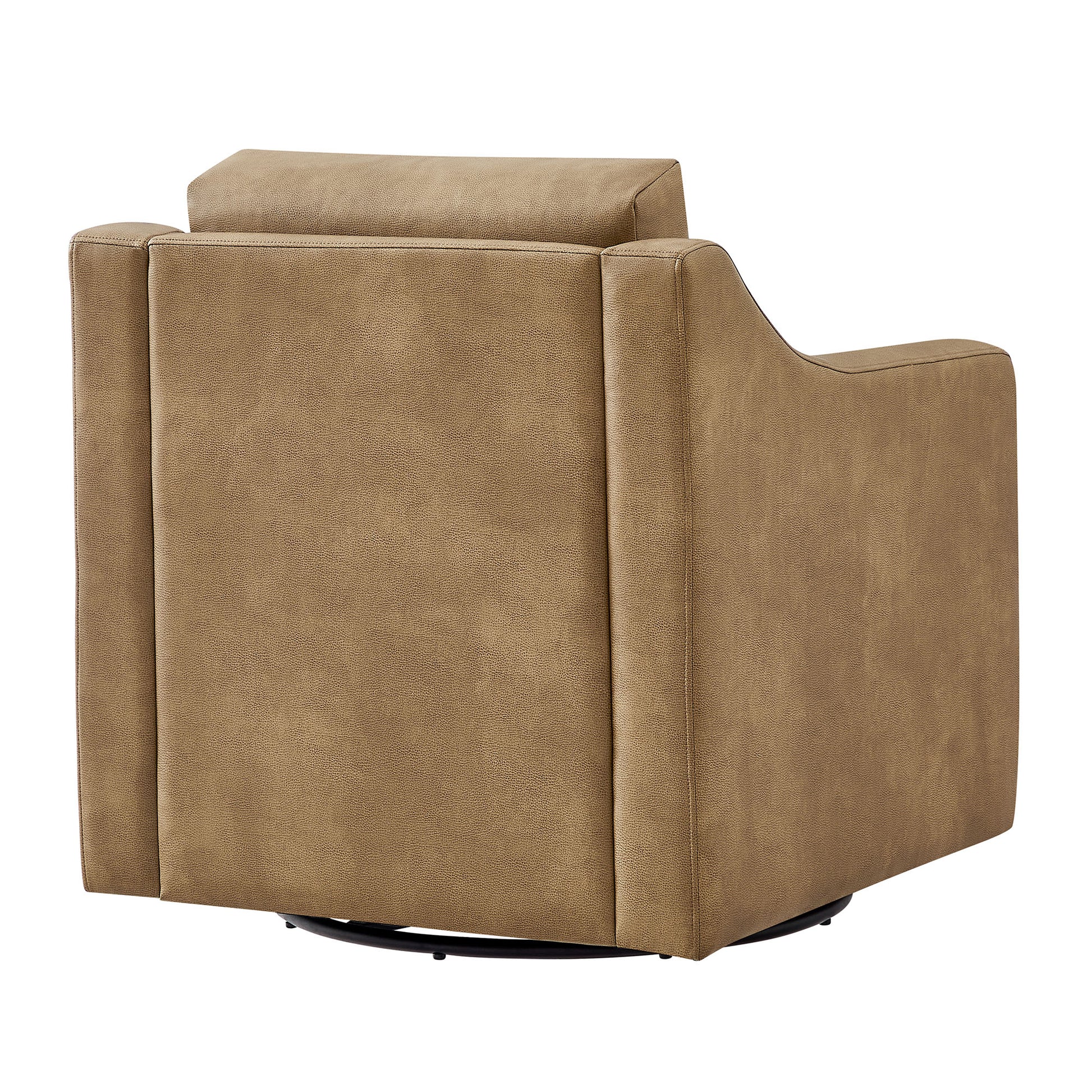Liora Vegan Leather Swivel Armchair by Modway