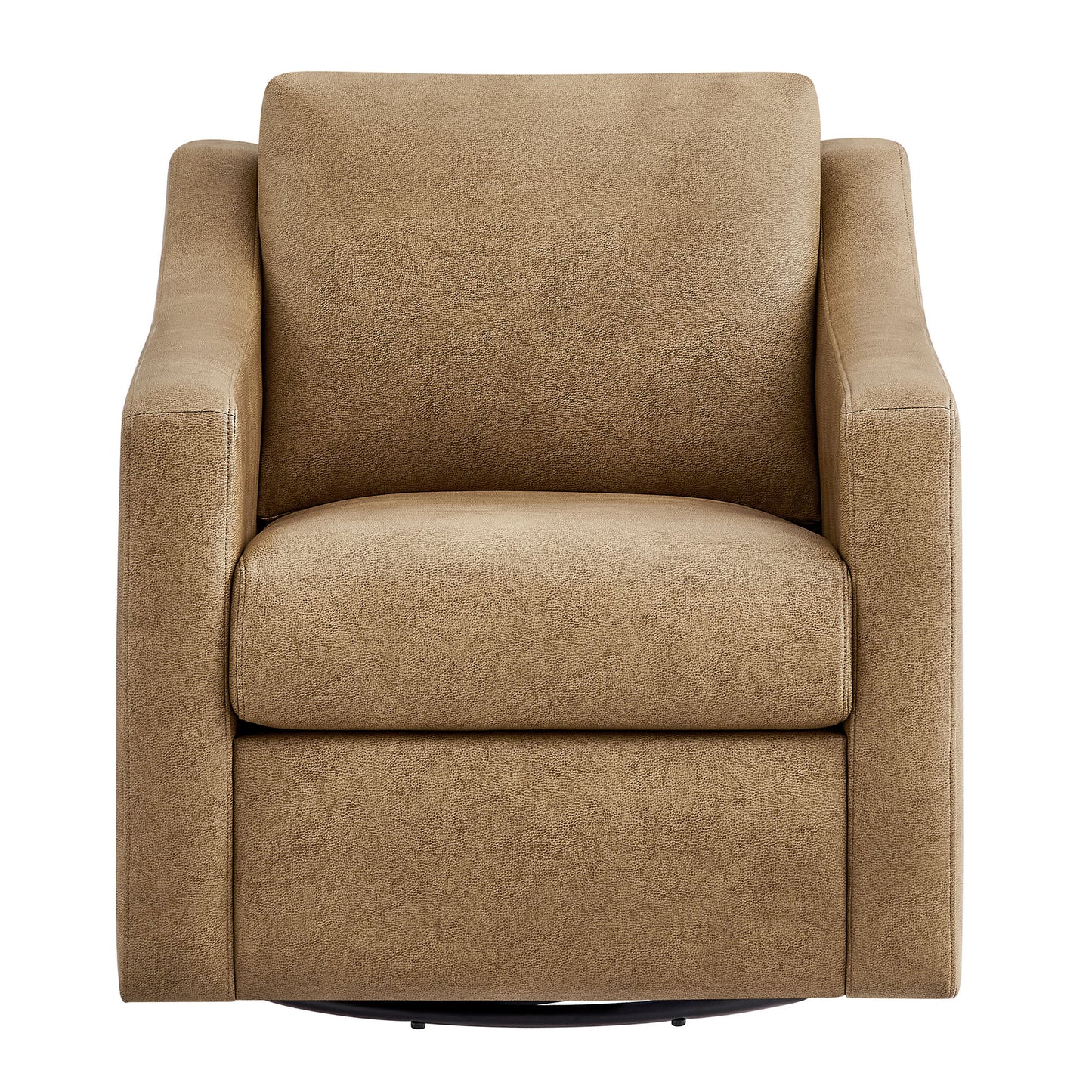 Liora Vegan Leather Swivel Armchair by Modway