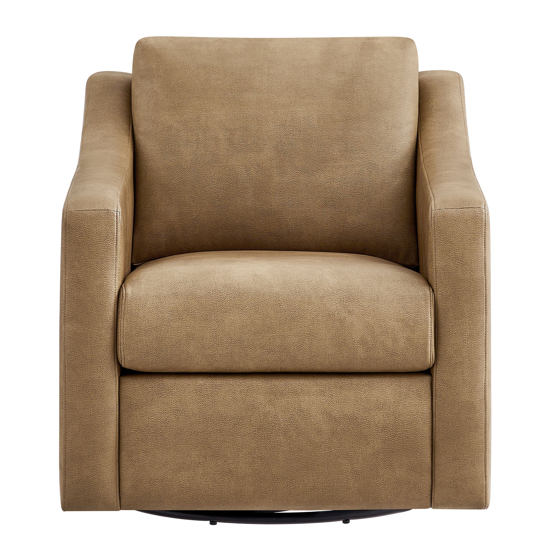 Liora Vegan Leather Swivel Armchair by Modway