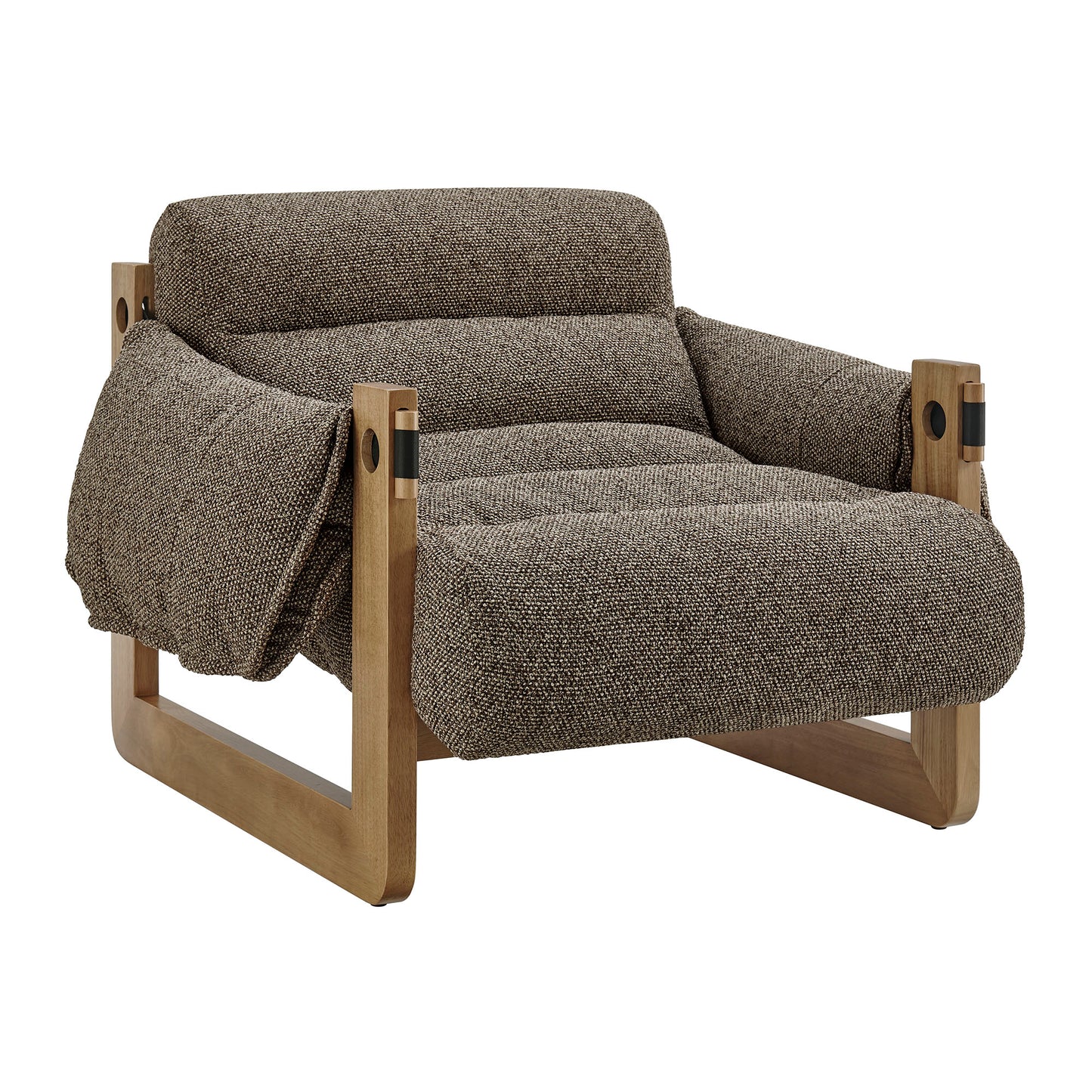 Sorelle Upholstered Fabric Sling Lounge Chair by Modway