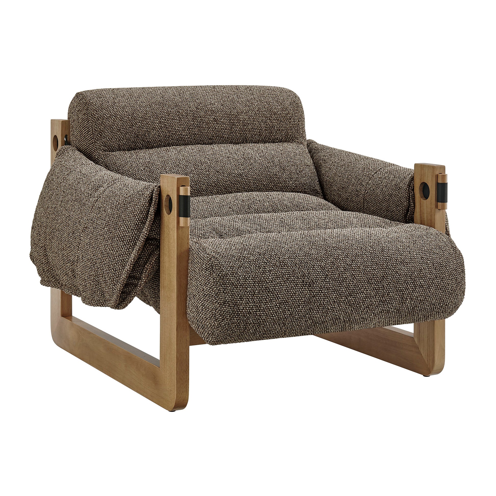 Sorelle Upholstered Fabric Sling Lounge Chair by Modway
