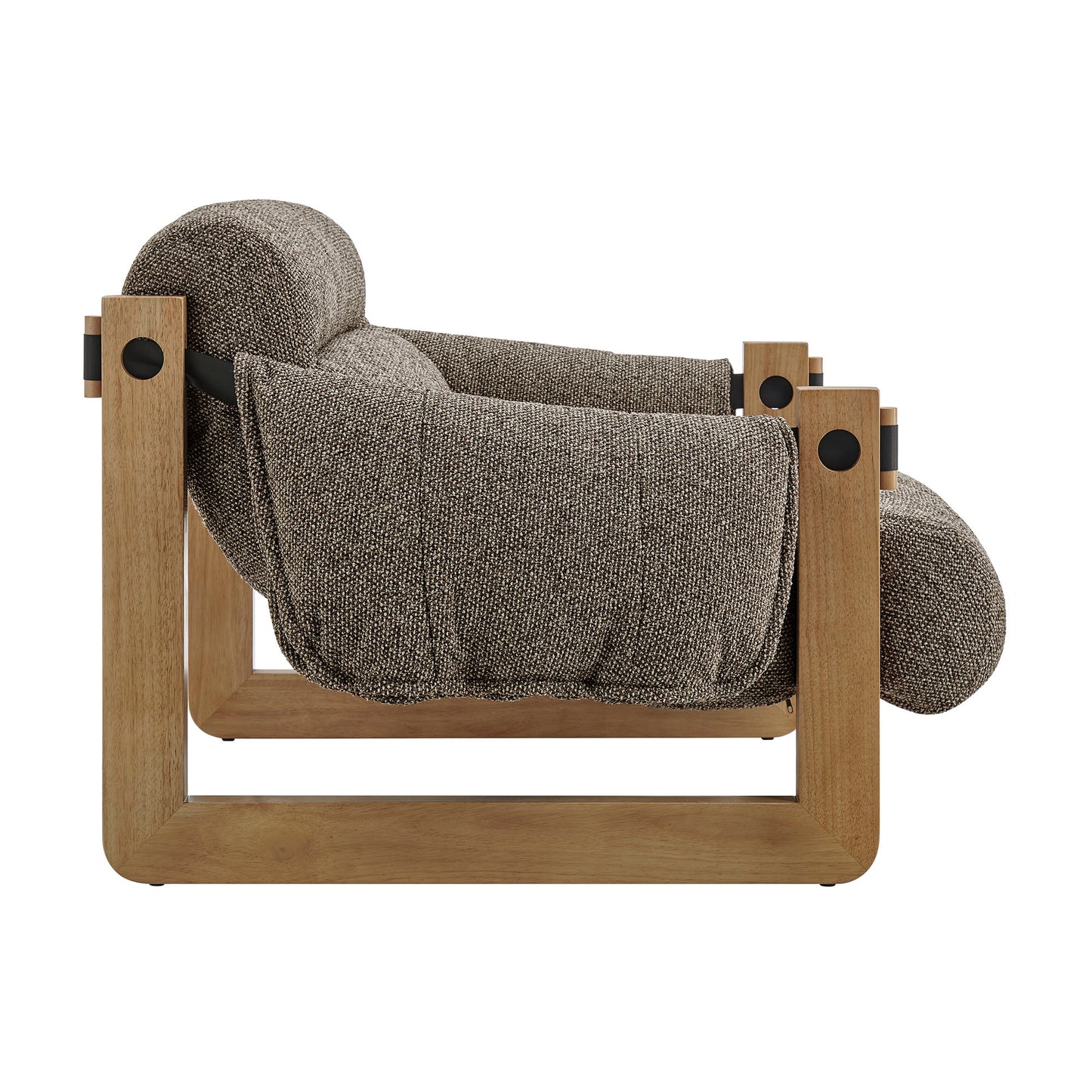 Sorelle Upholstered Fabric Sling Lounge Chair by Modway