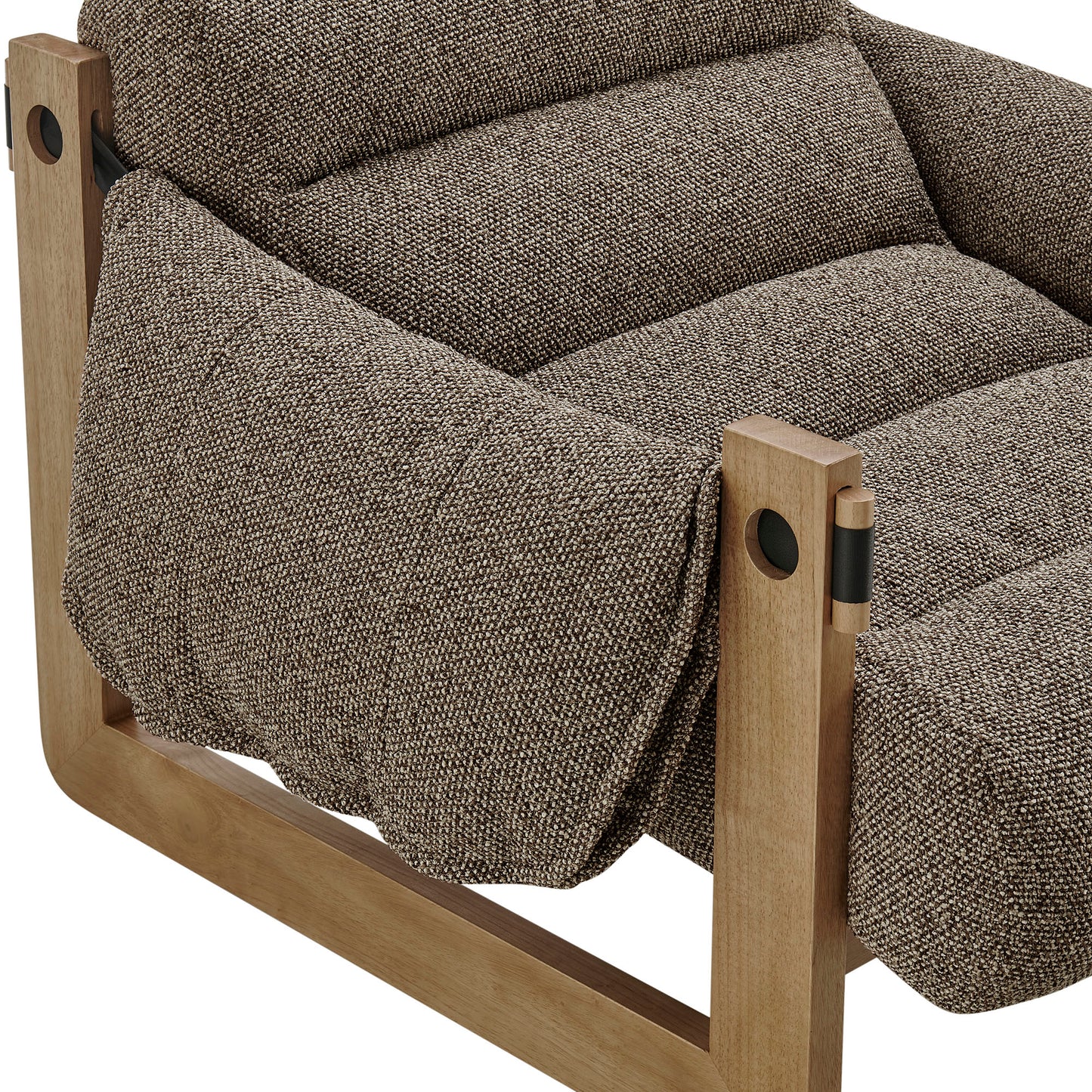 Sorelle Upholstered Fabric Sling Lounge Chair by Modway