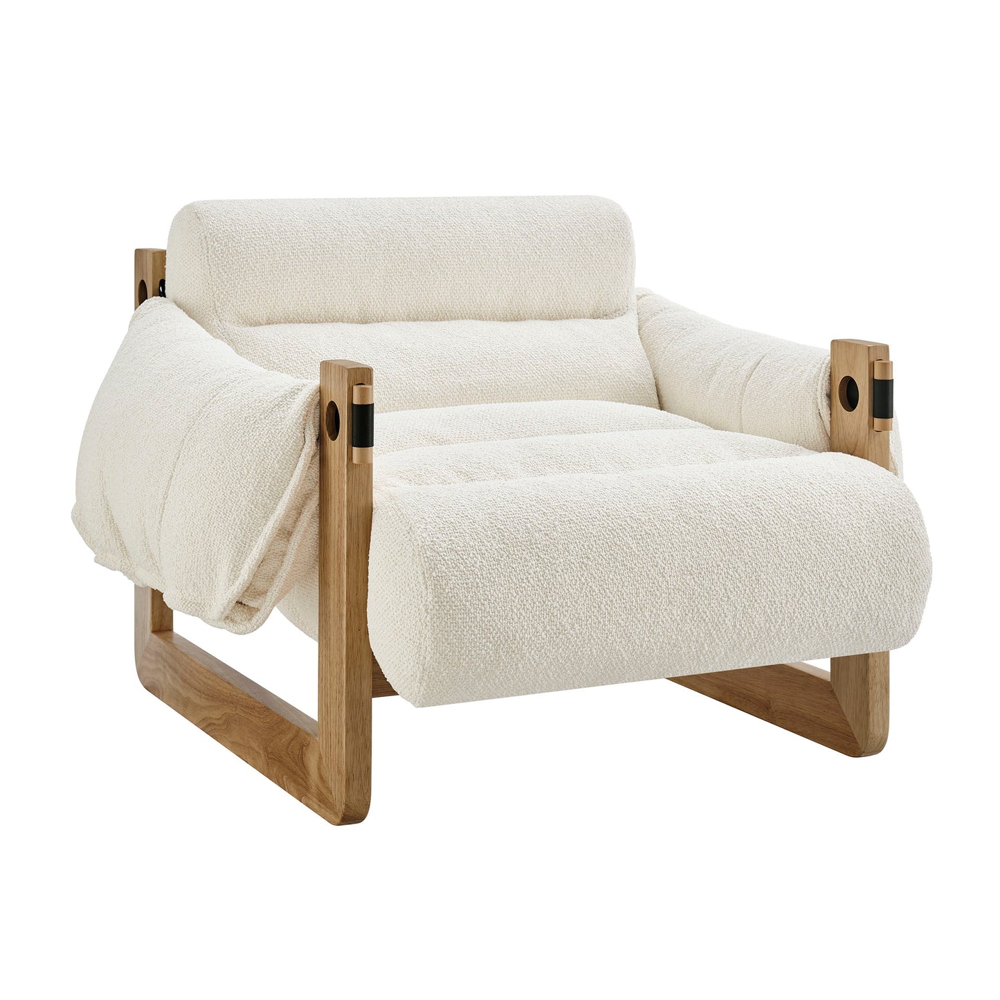 Sorelle Upholstered Fabric Sling Lounge Chair by Modway