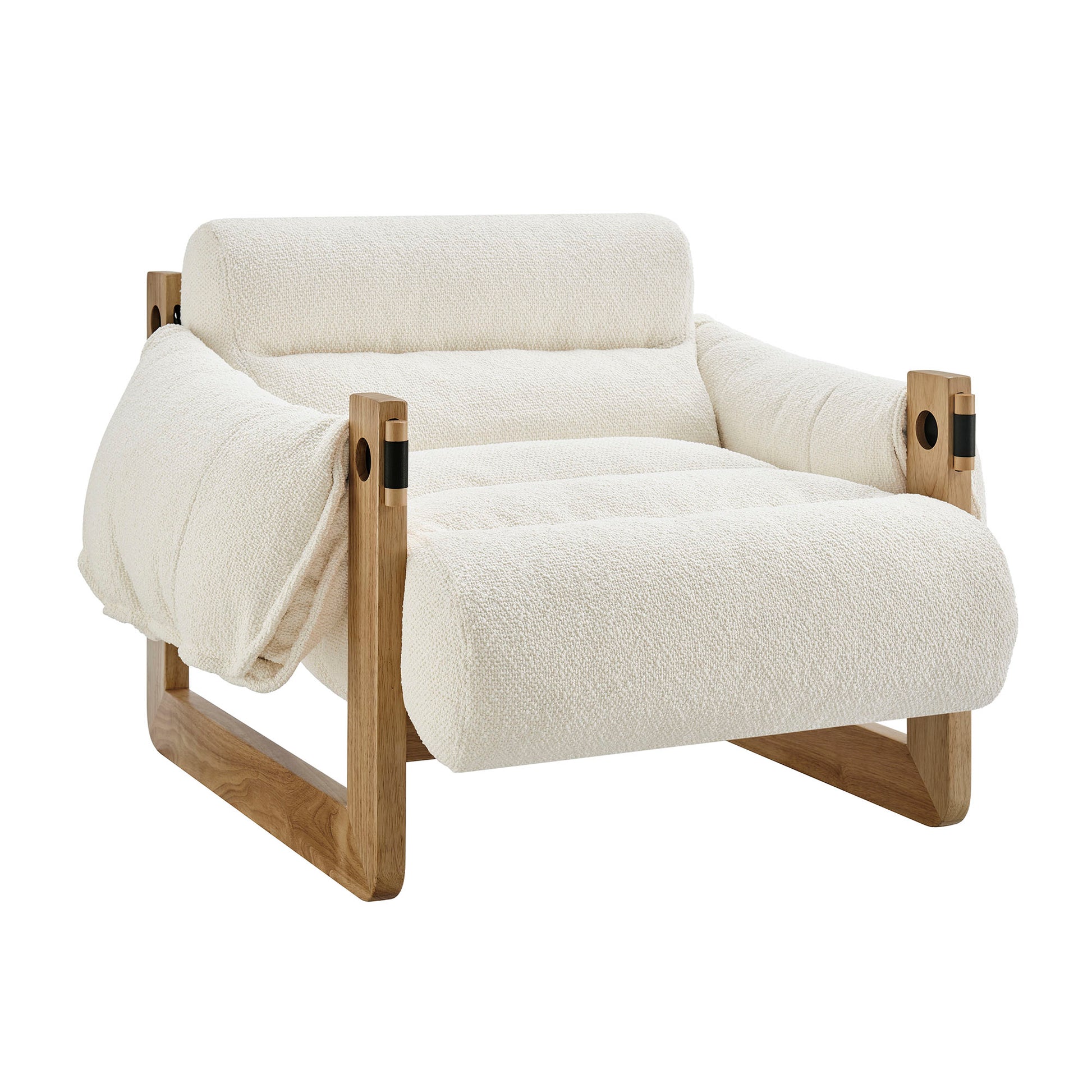 Sorelle Upholstered Fabric Sling Lounge Chair by Modway
