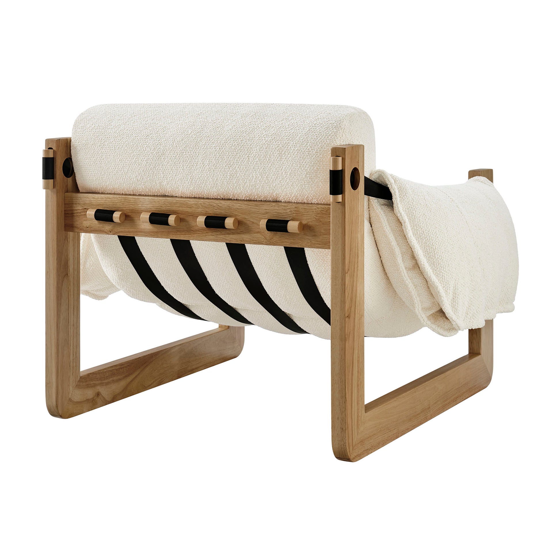 Sorelle Upholstered Fabric Sling Lounge Chair by Modway