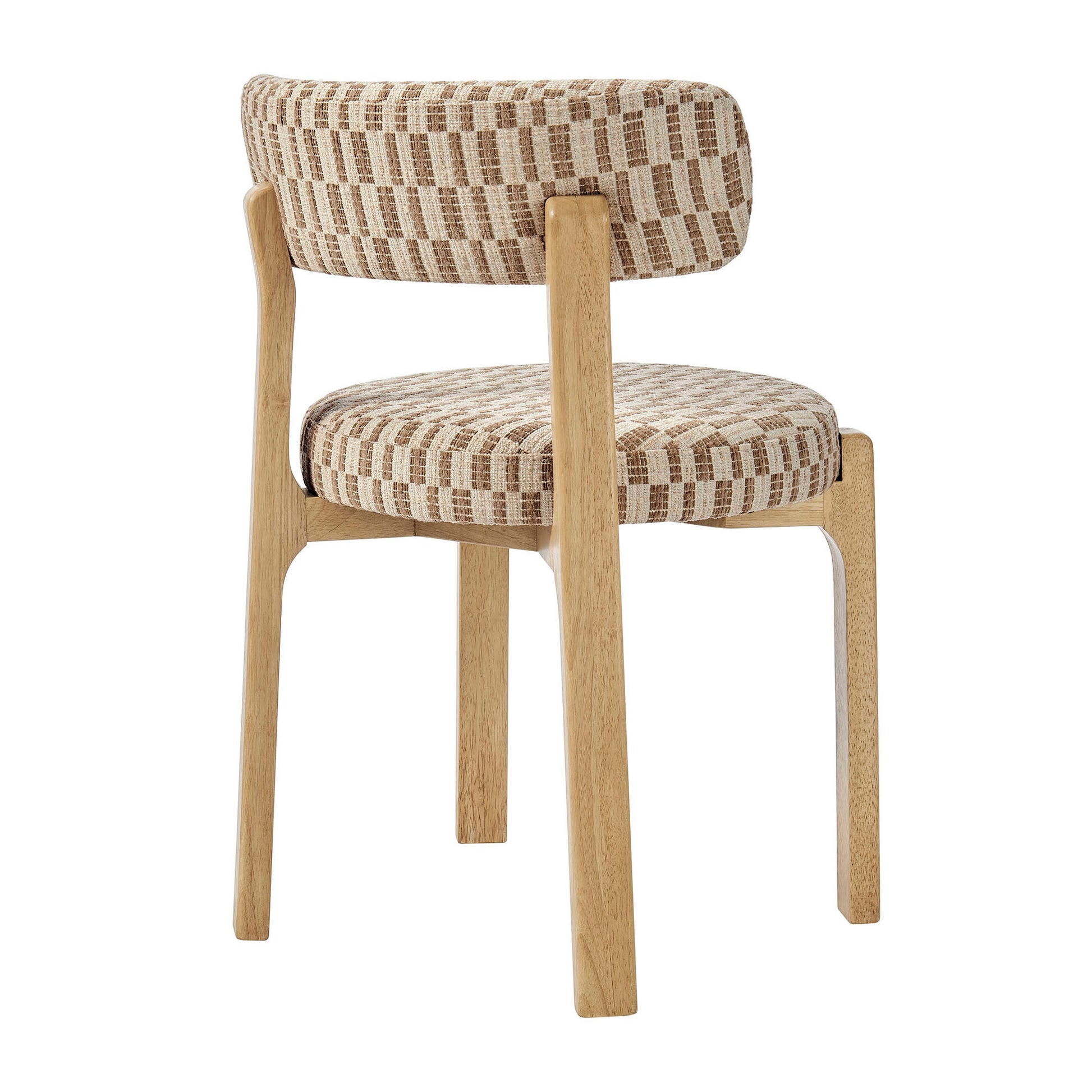 Marsha Retro Upholstered Fabric Dining Chairs Set of 2 by Modway
