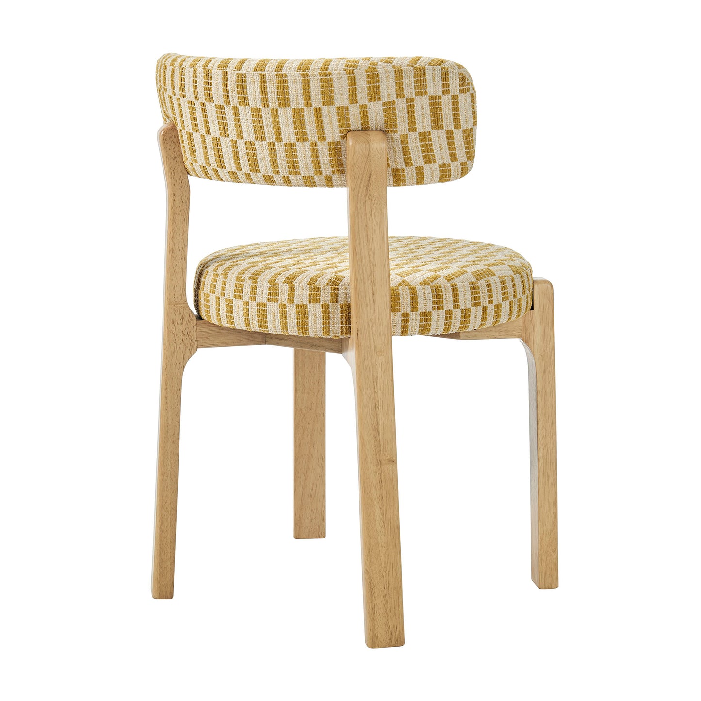 Marsha Retro Upholstered Fabric Dining Chairs Set of 2 by Modway