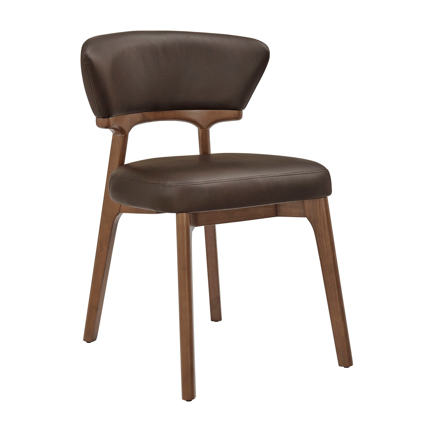 Daphne Vegan Leather Dining Chairs Set of 2 by Modway