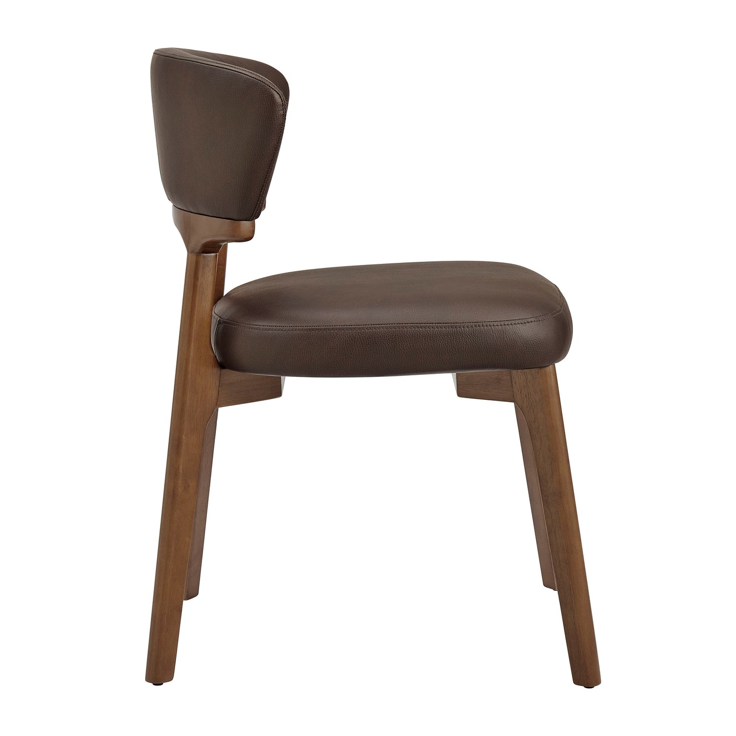 Daphne Vegan Leather Dining Chairs Set of 2 by Modway