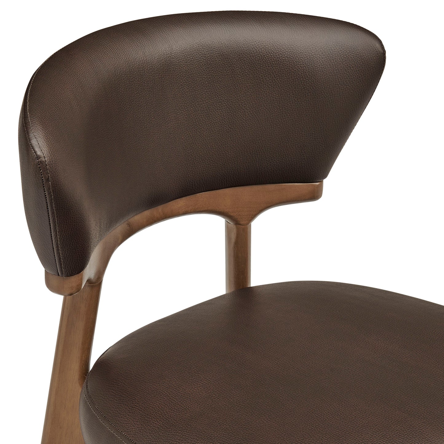 Daphne Vegan Leather Dining Chairs Set of 2 by Modway