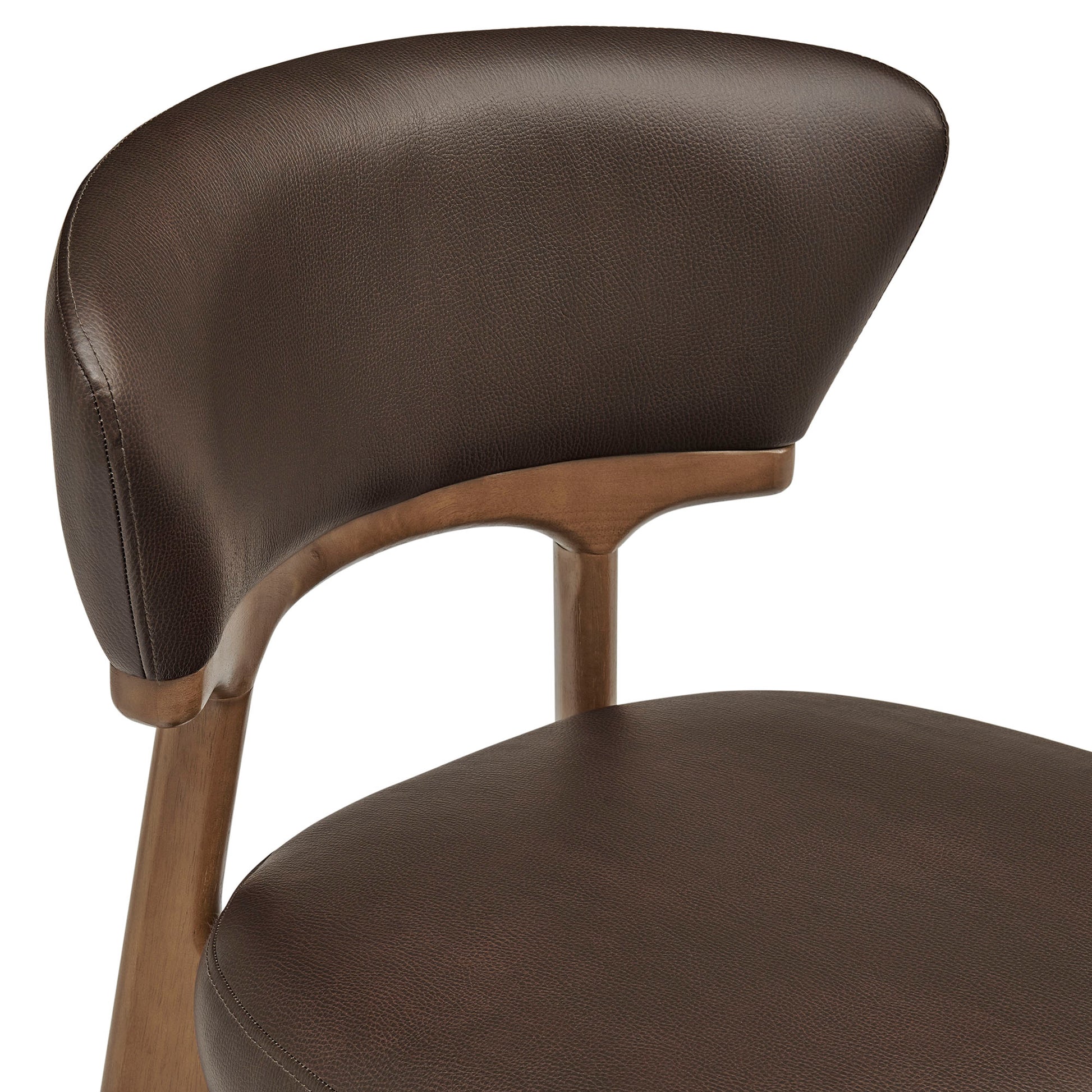 Daphne Vegan Leather Dining Chairs Set of 2 by Modway