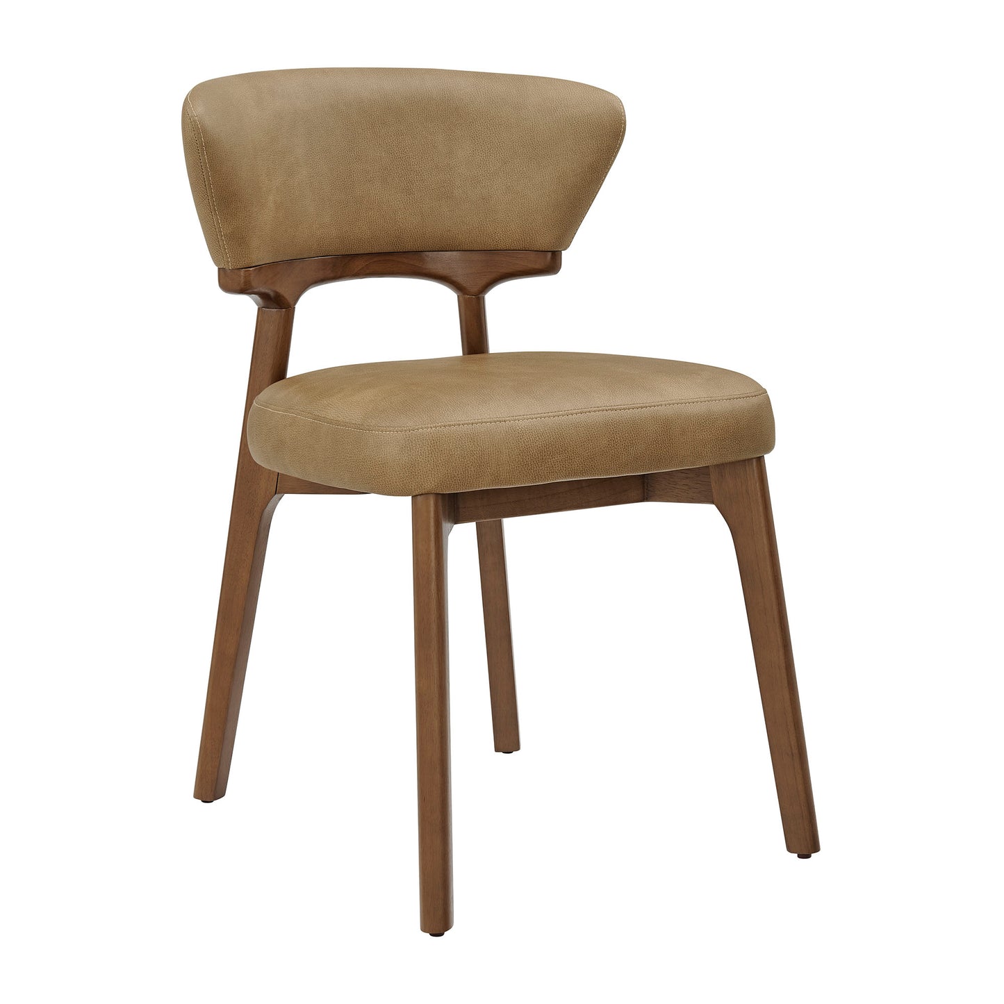 Daphne Vegan Leather Dining Chairs Set of 2 by Modway