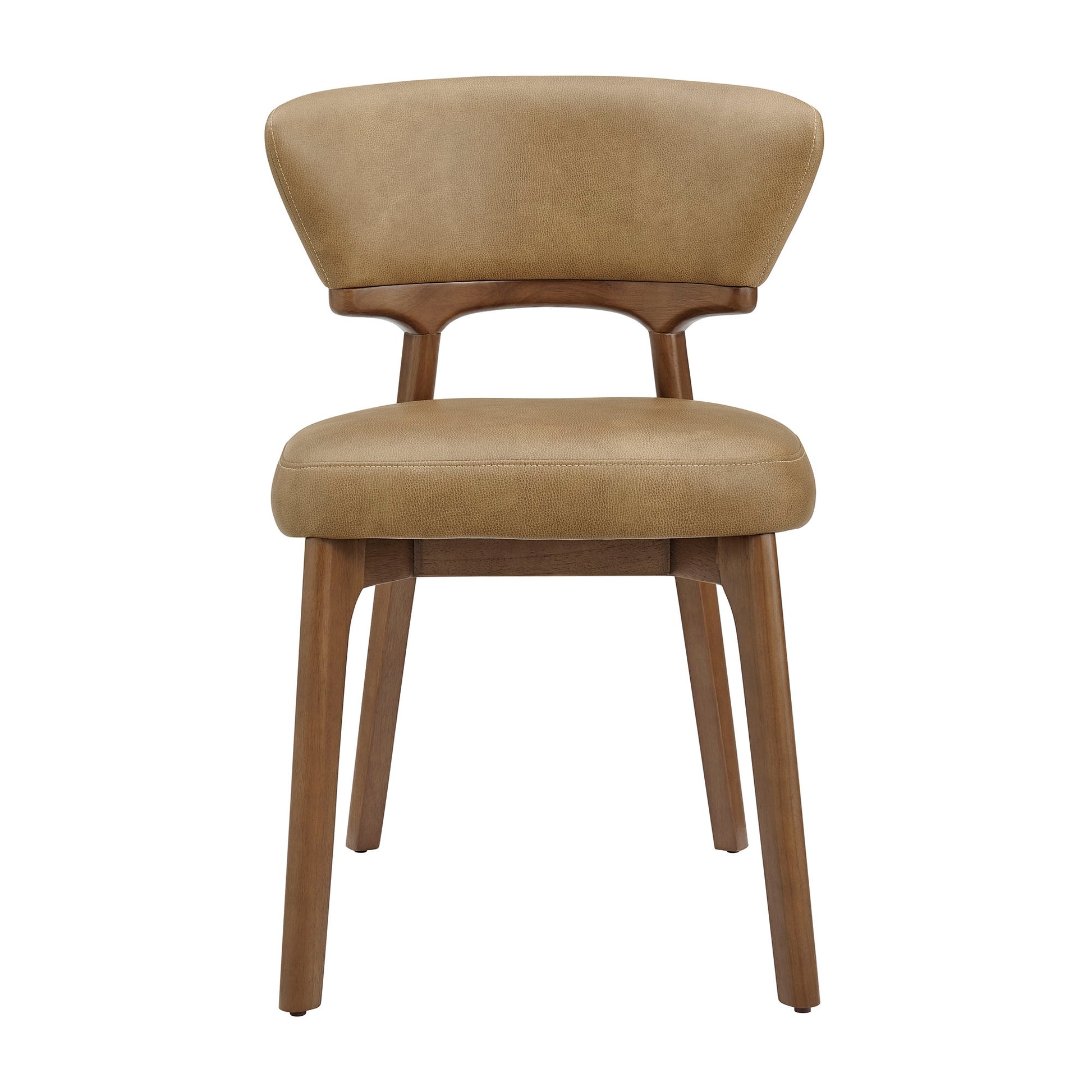 Daphne Vegan Leather Dining Chairs Set of 2 by Modway
