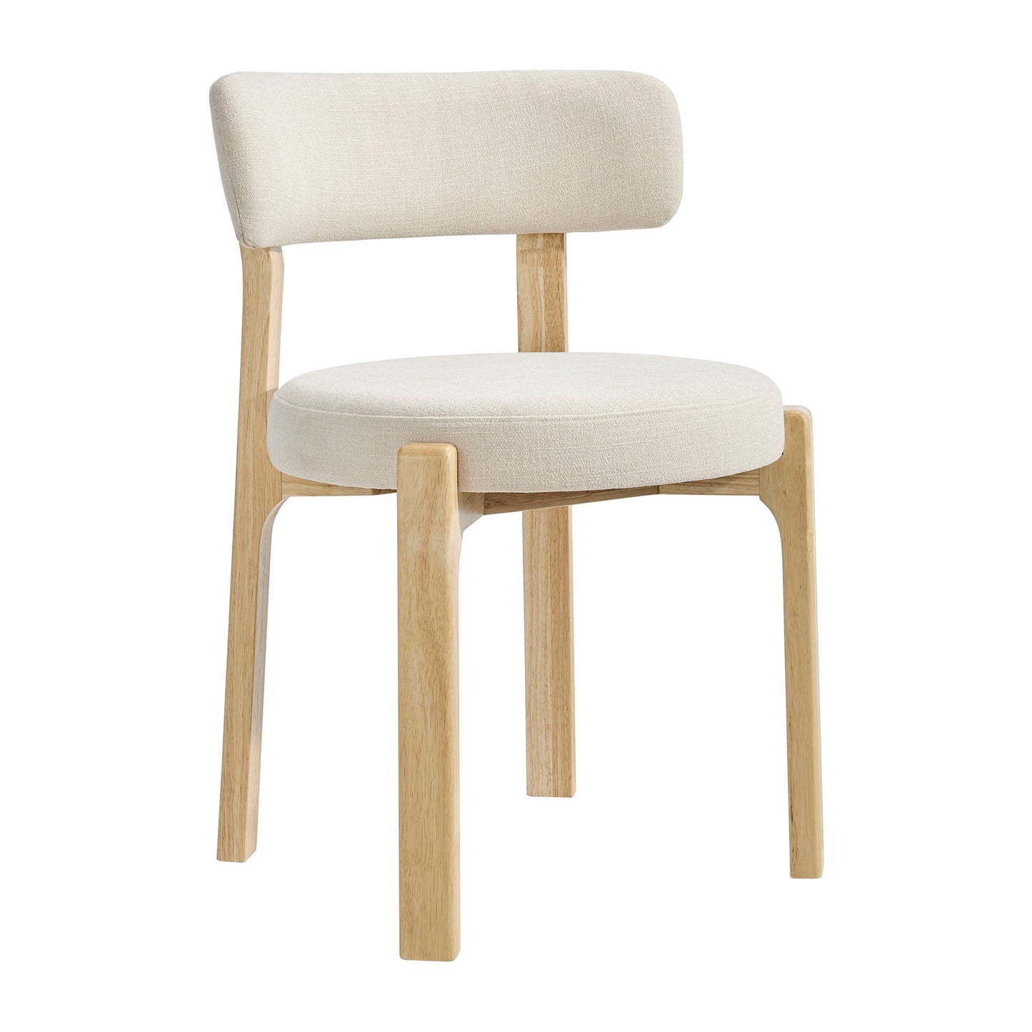 Marsha Upholstered Fabric Dining Chairs Set of 2 by Modway