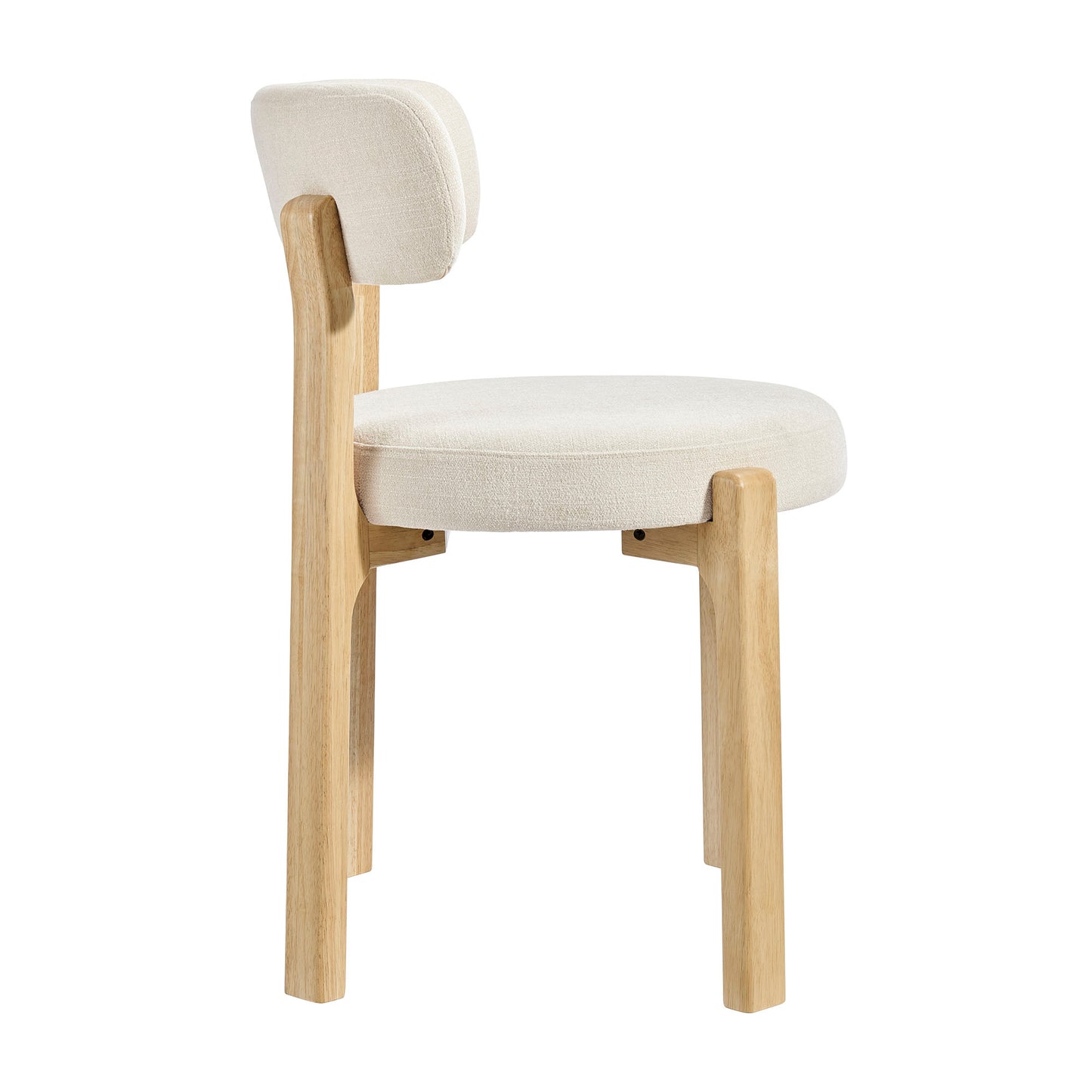 Marsha Upholstered Fabric Dining Chairs Set of 2 by Modway
