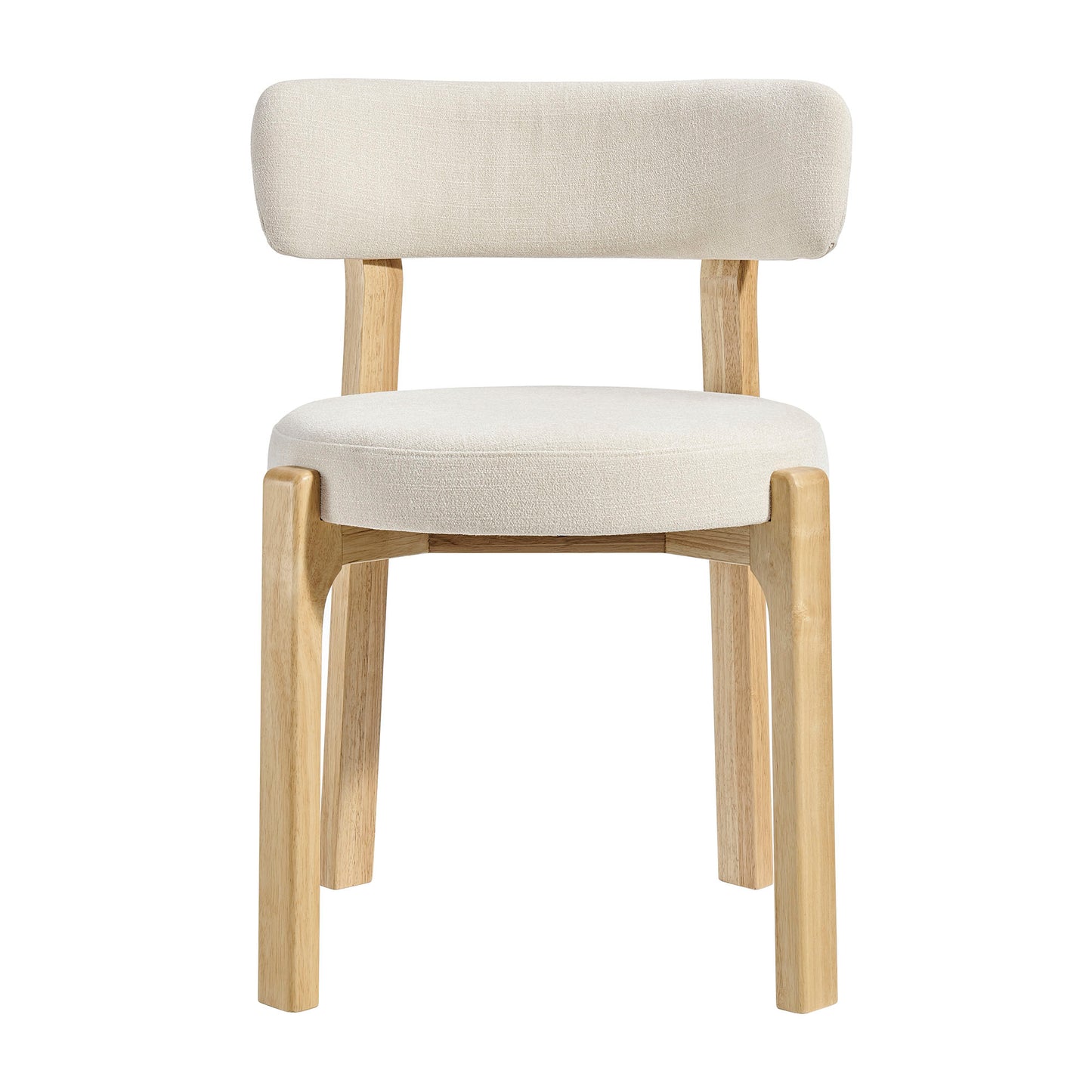 Marsha Upholstered Fabric Dining Chairs Set of 2 by Modway