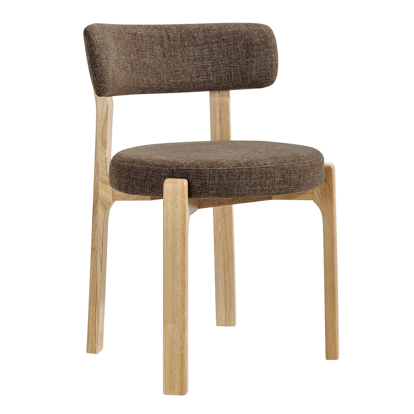 Marsha Upholstered Fabric Dining Chairs Set of 2 by Modway