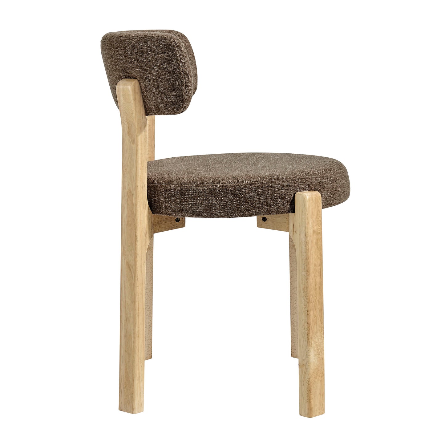 Marsha Upholstered Fabric Dining Chairs Set of 2 by Modway