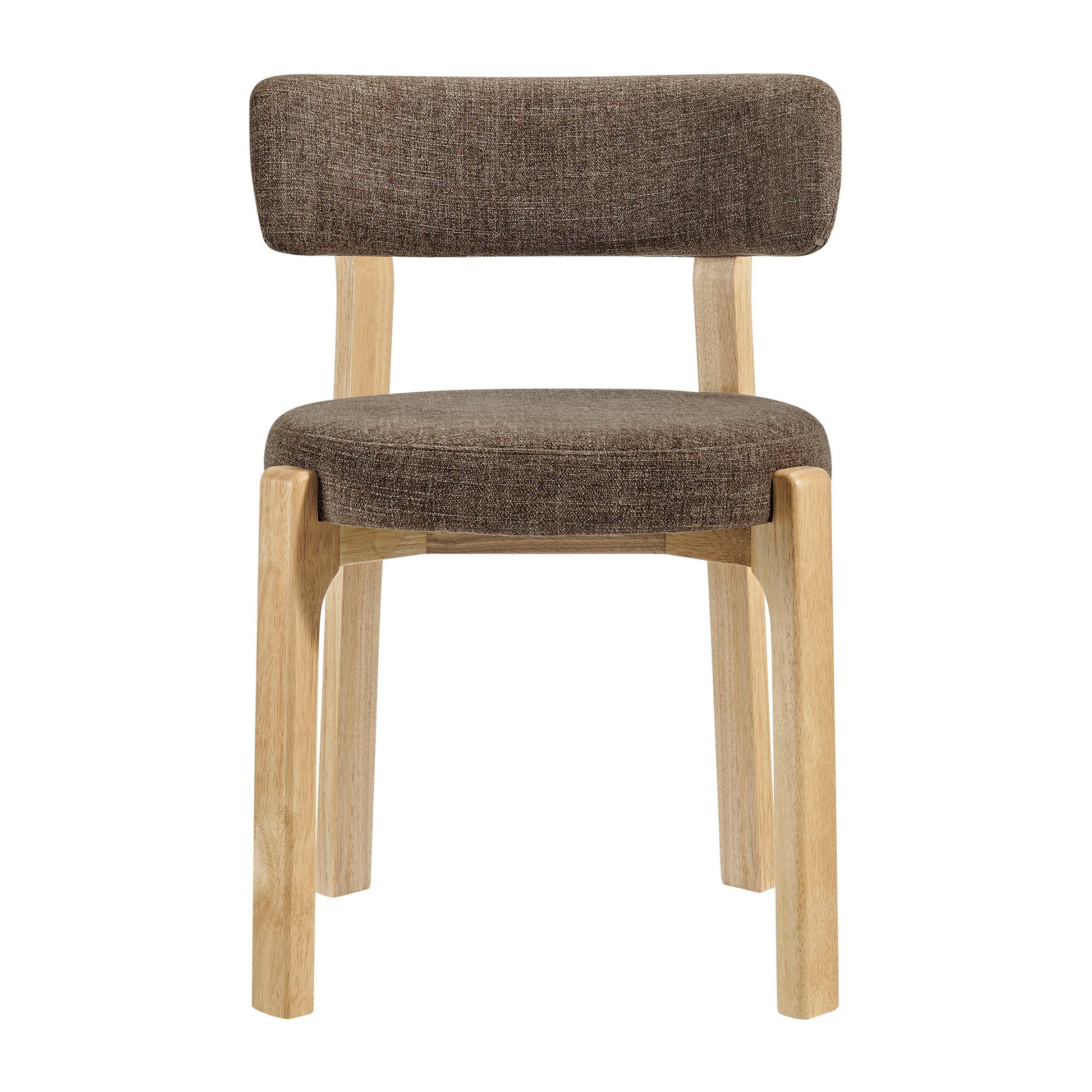 Marsha Upholstered Fabric Dining Chairs Set of 2 by Modway