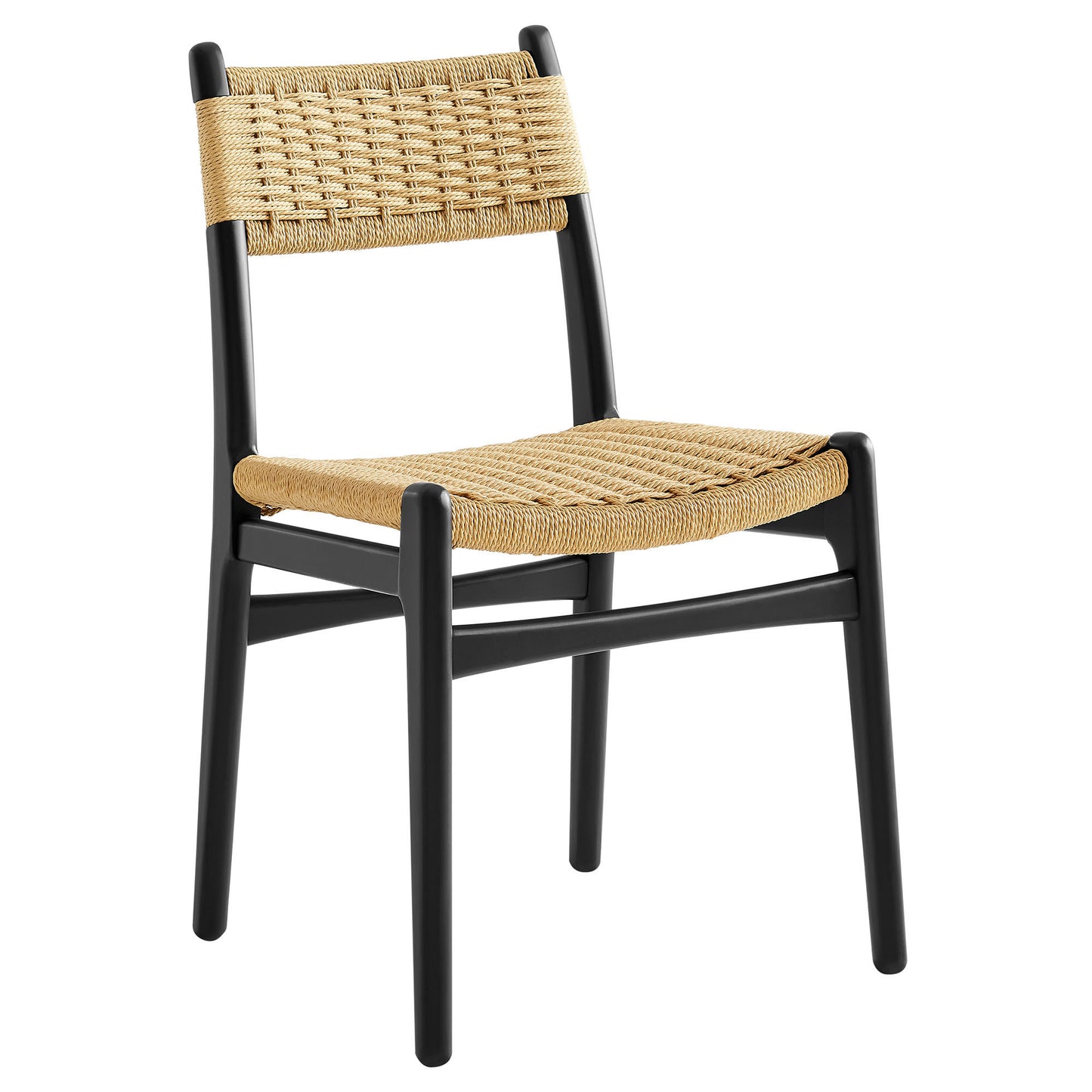 Wynn Rope and Wood Dining Side Chair by Modway