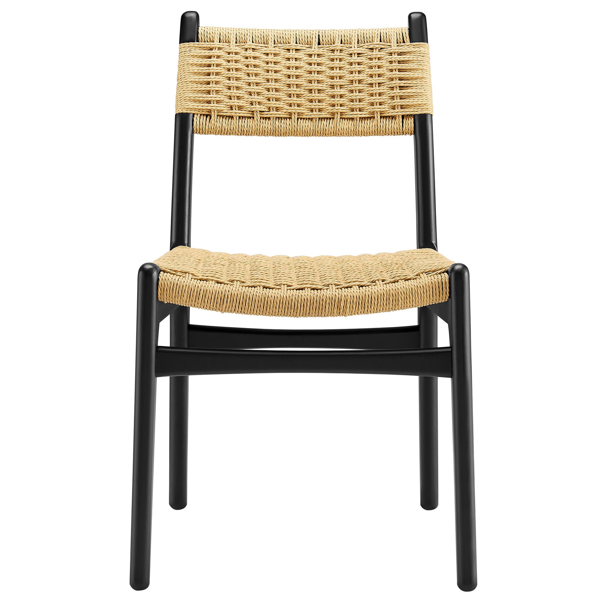 Wynn Rope and Wood Dining Side Chair by Modway
