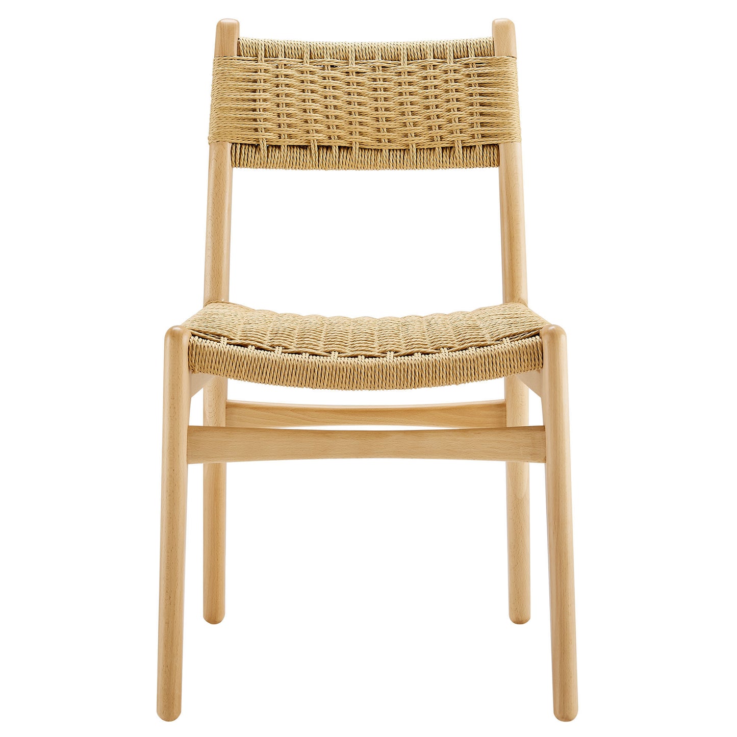 Wynn Rope and Wood Dining Side Chair by Modway