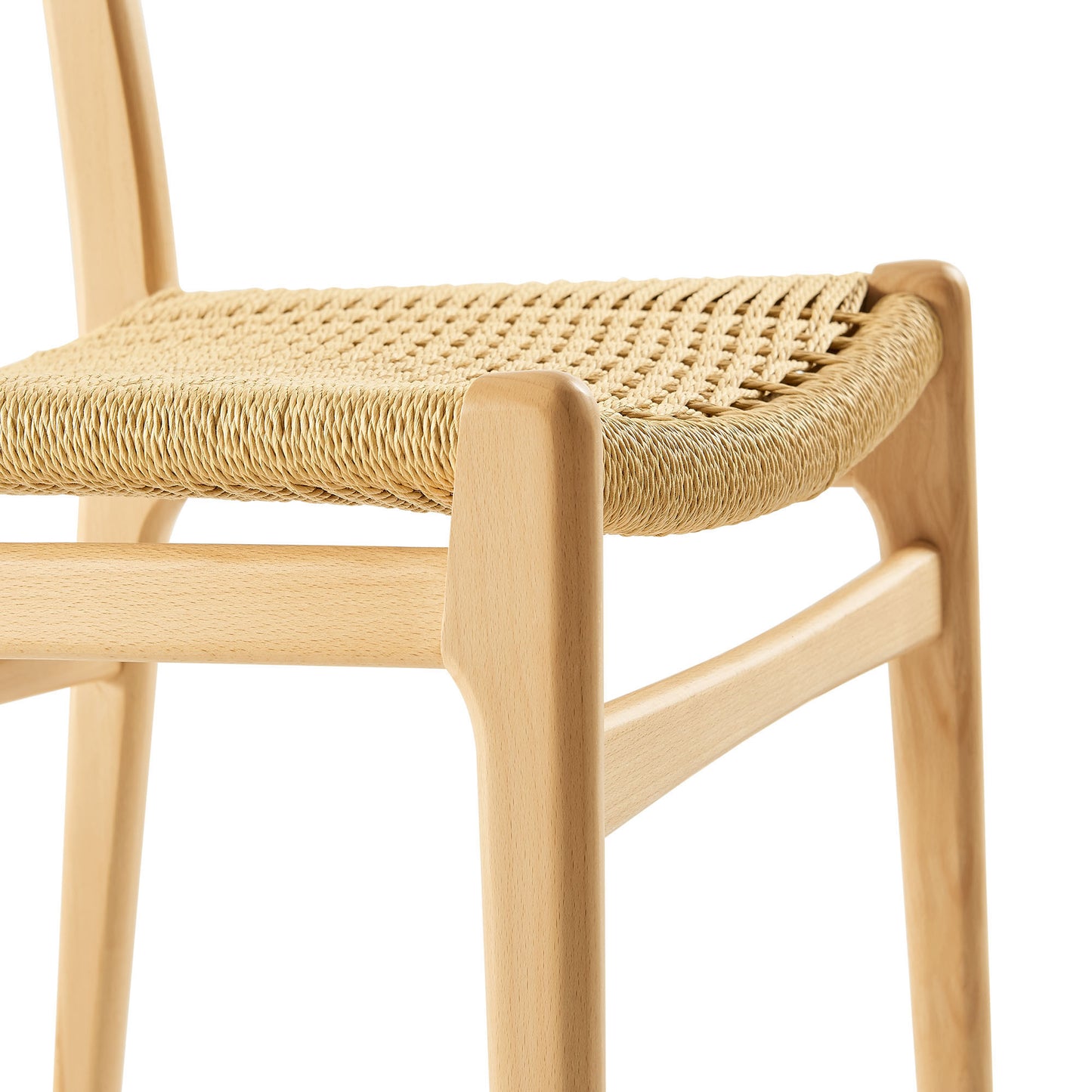 Wynn Rope and Wood Dining Side Chair by Modway