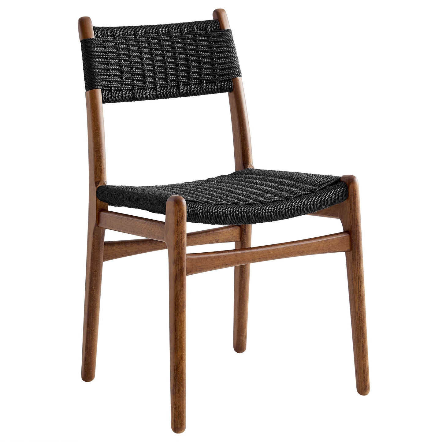 Wynn Rope and Wood Dining Side Chair by Modway