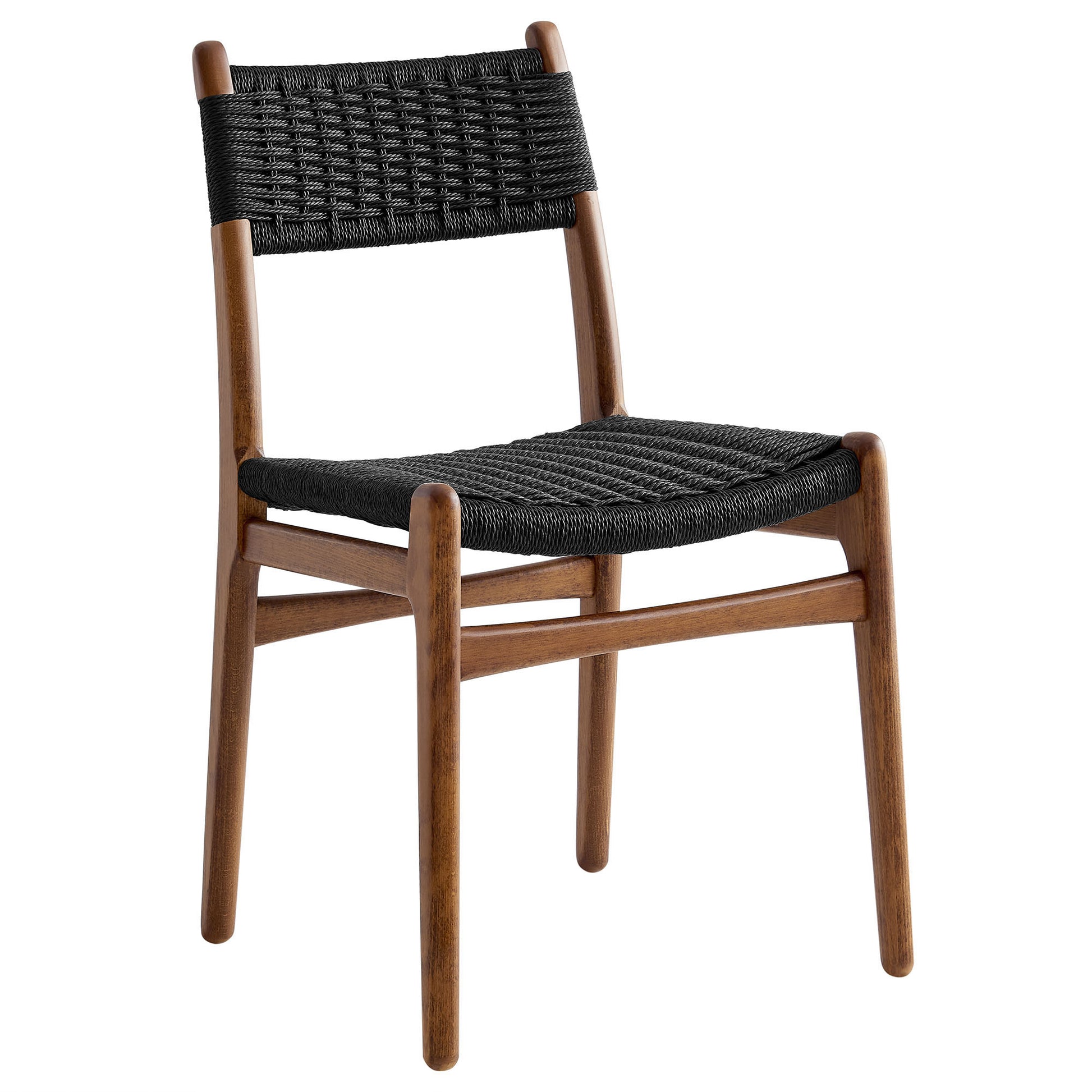 Wynn Rope and Wood Dining Side Chair by Modway