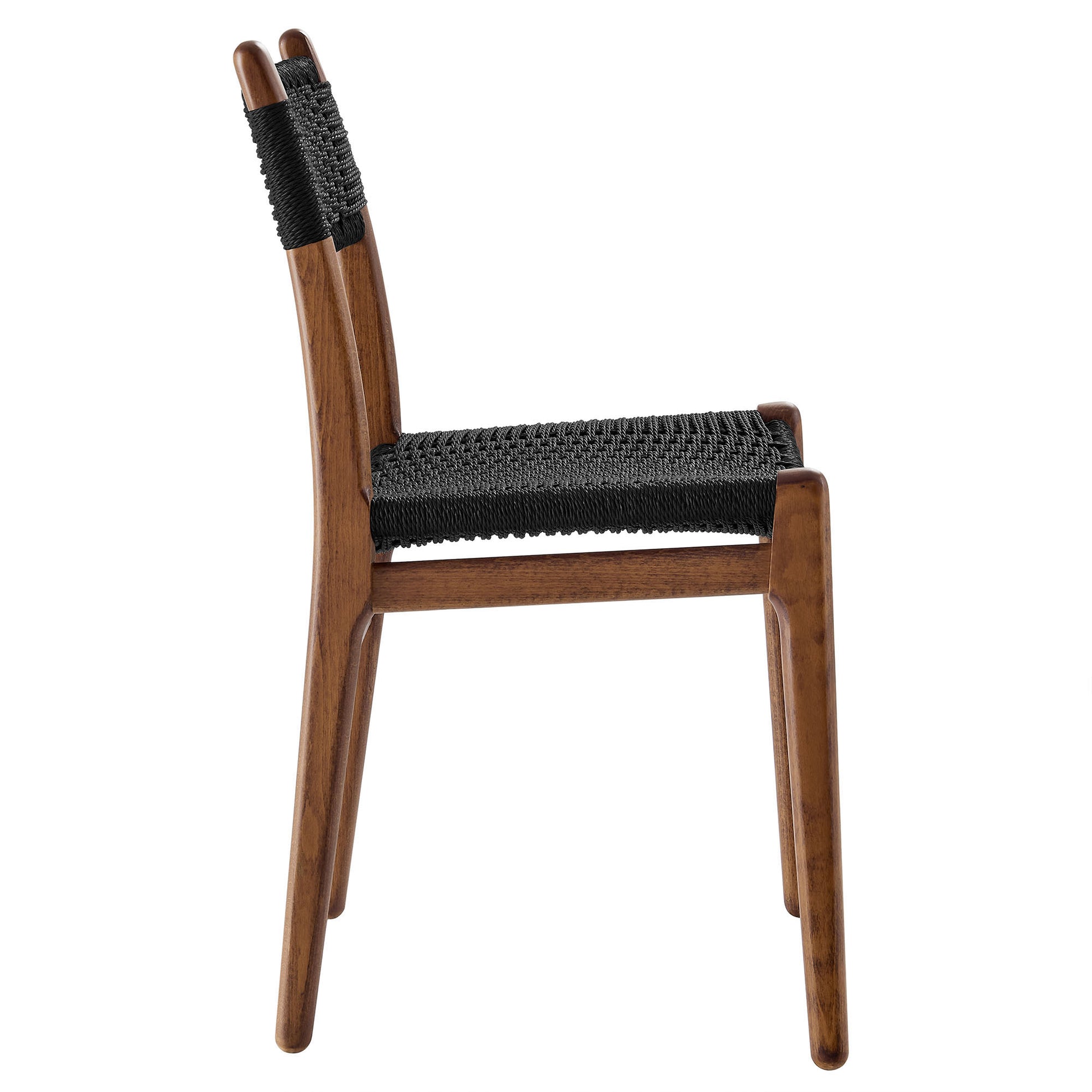 Wynn Rope and Wood Dining Side Chair by Modway