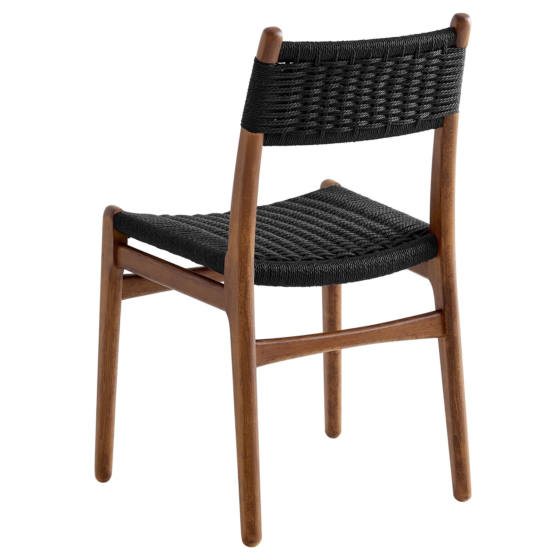 Wynn Rope and Wood Dining Side Chair by Modway