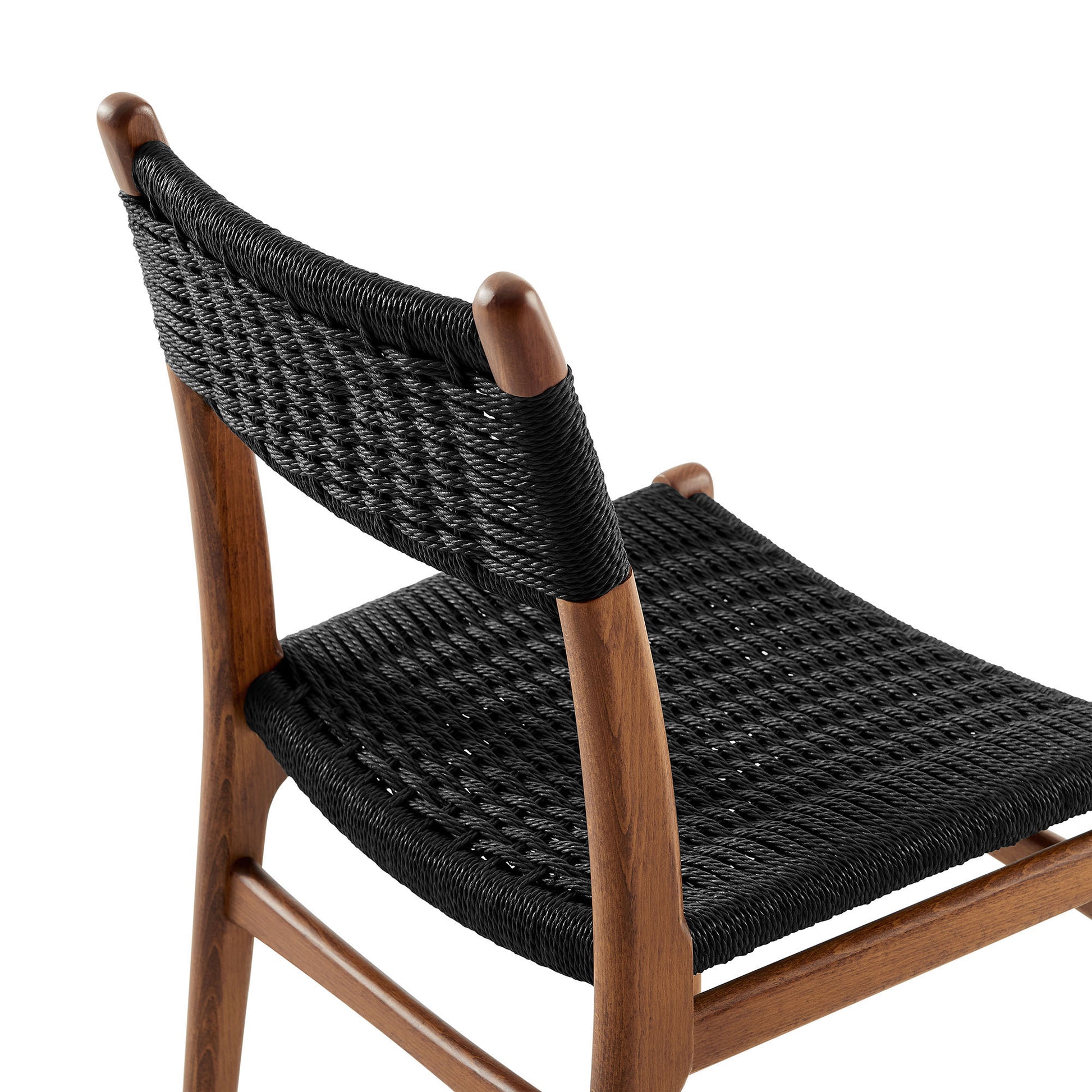 Wynn Rope and Wood Dining Side Chair by Modway