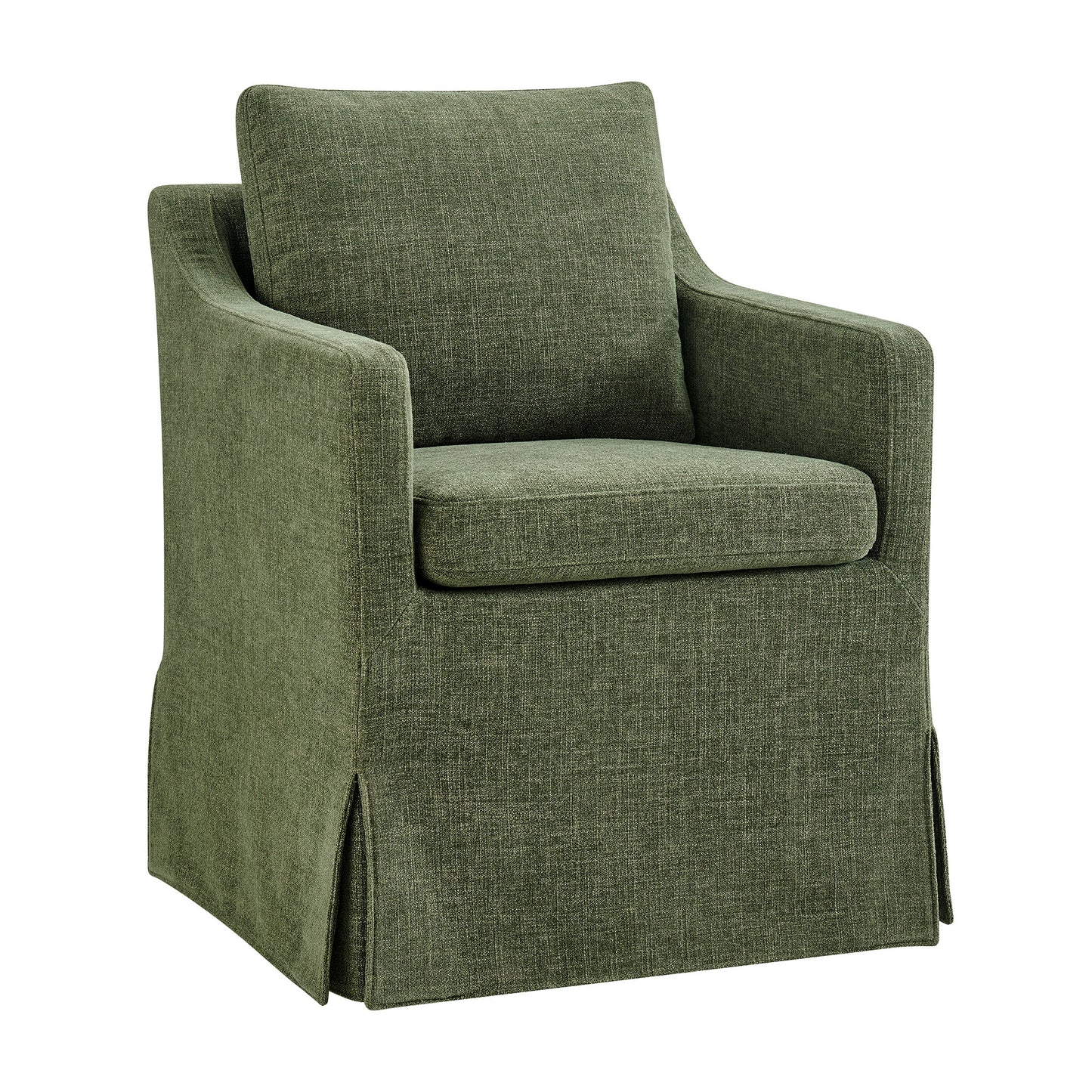 Serene Slipcovered Performance Fabric Dining Armchair by Modway