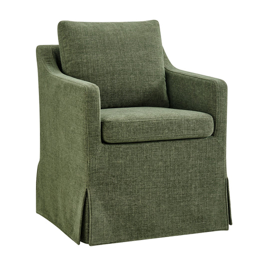 Serene Slipcovered Performance Fabric Dining Armchair by Modway