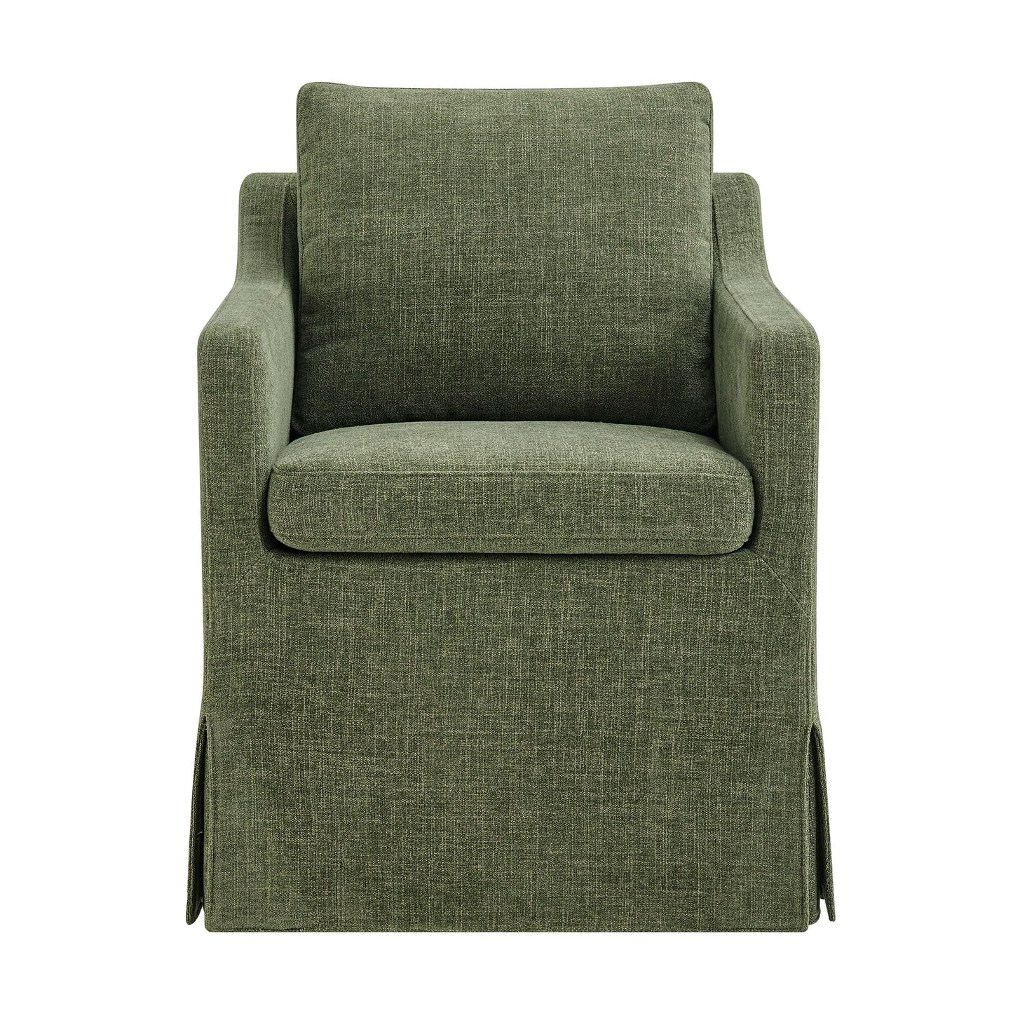Serene Slipcovered Performance Fabric Dining Armchair by Modway