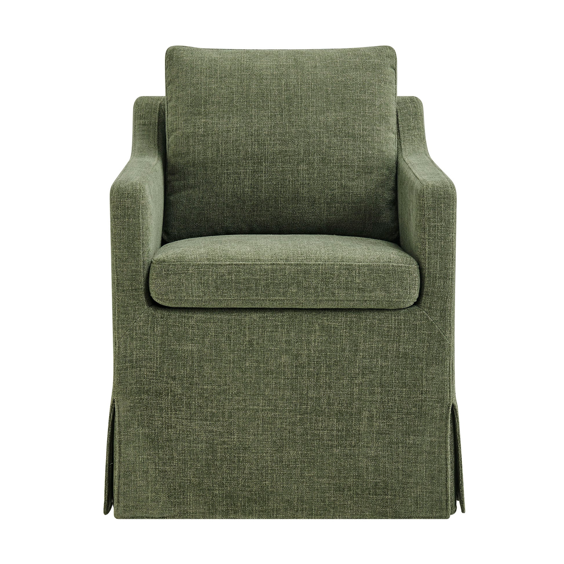 Serene Slipcovered Performance Fabric Dining Armchair by Modway