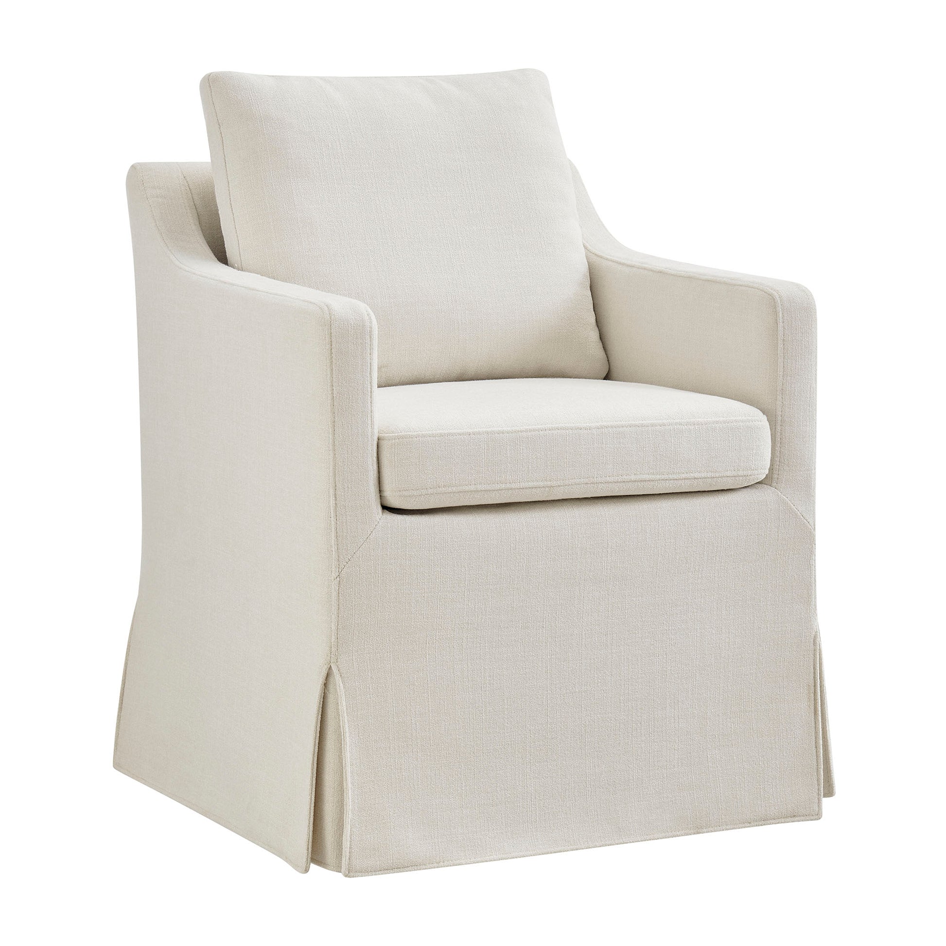Serene Slipcovered Performance Fabric Dining Armchair by Modway