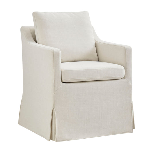 Serene Slipcovered Performance Fabric Dining Armchair by Modway