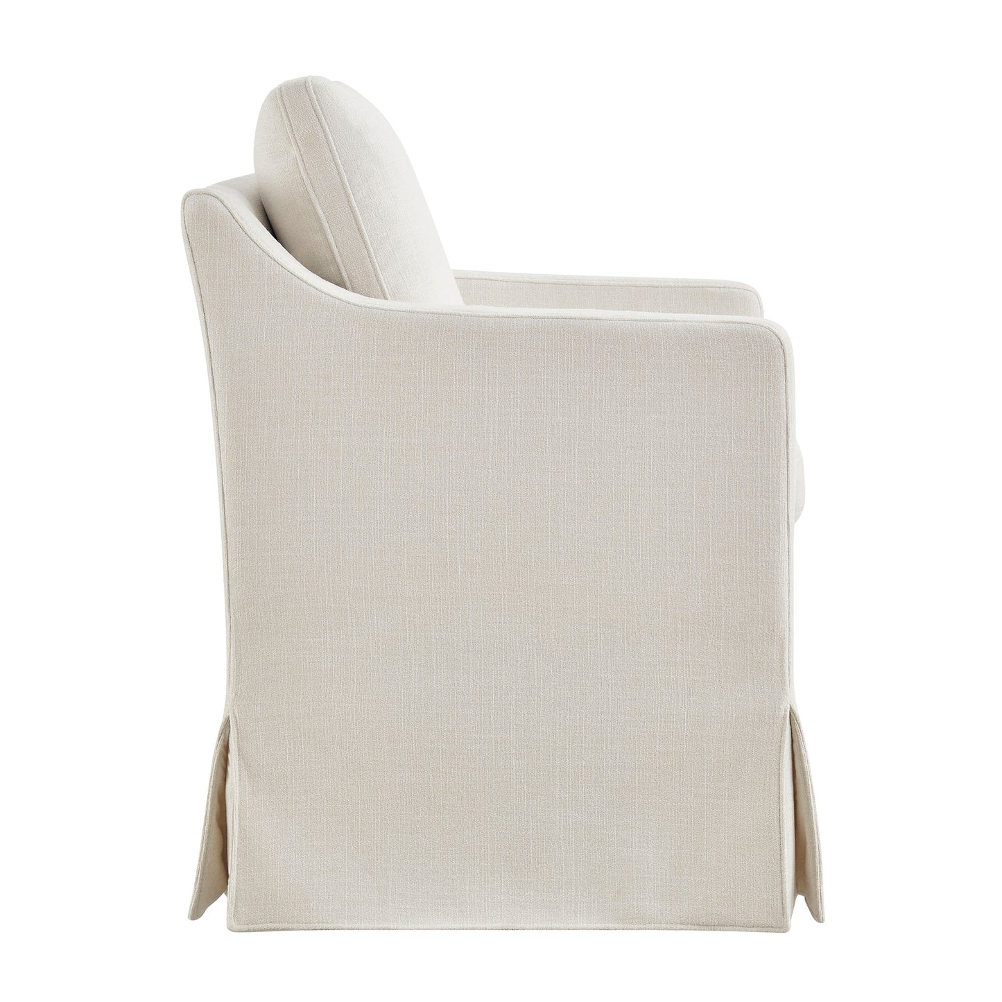 Serene Slipcovered Performance Fabric Dining Armchair by Modway
