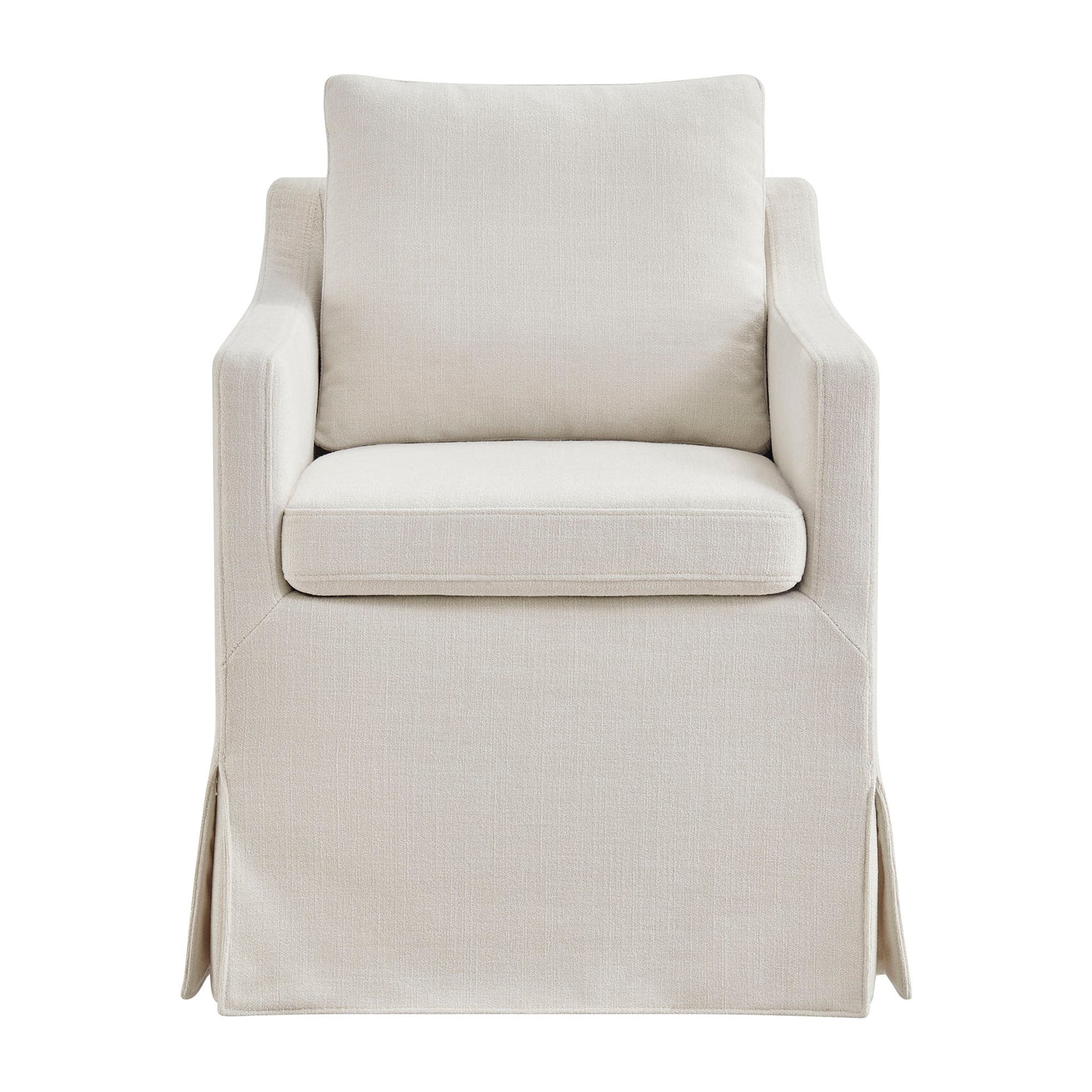 Serene Slipcovered Performance Fabric Dining Armchair by Modway