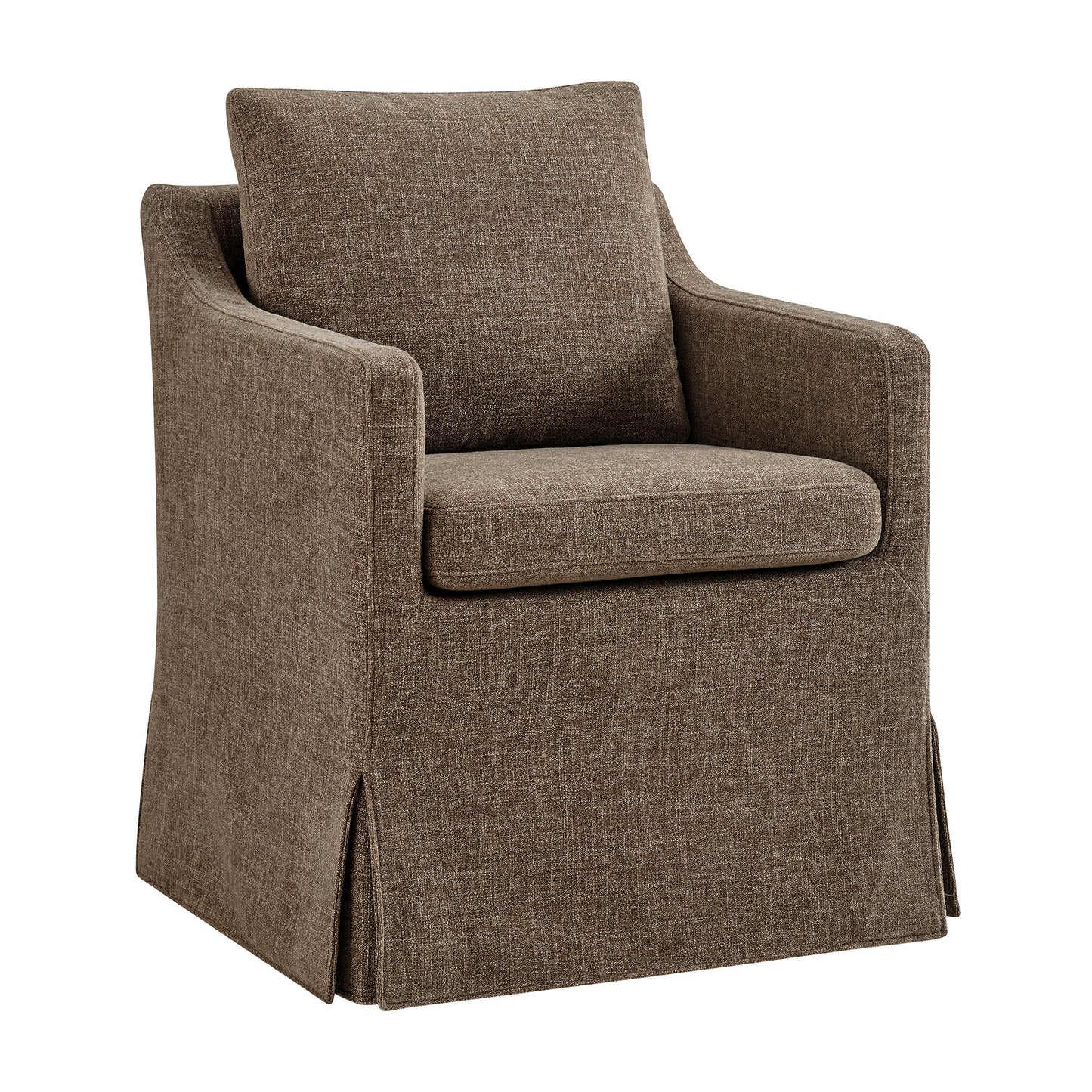 Serene Slipcovered Performance Fabric Dining Armchair by Modway