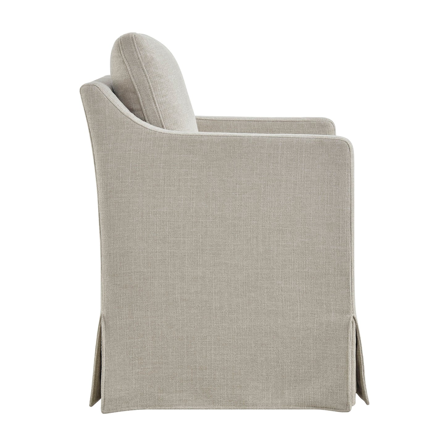 Serene Slipcovered Performance Fabric Dining Armchair by Modway