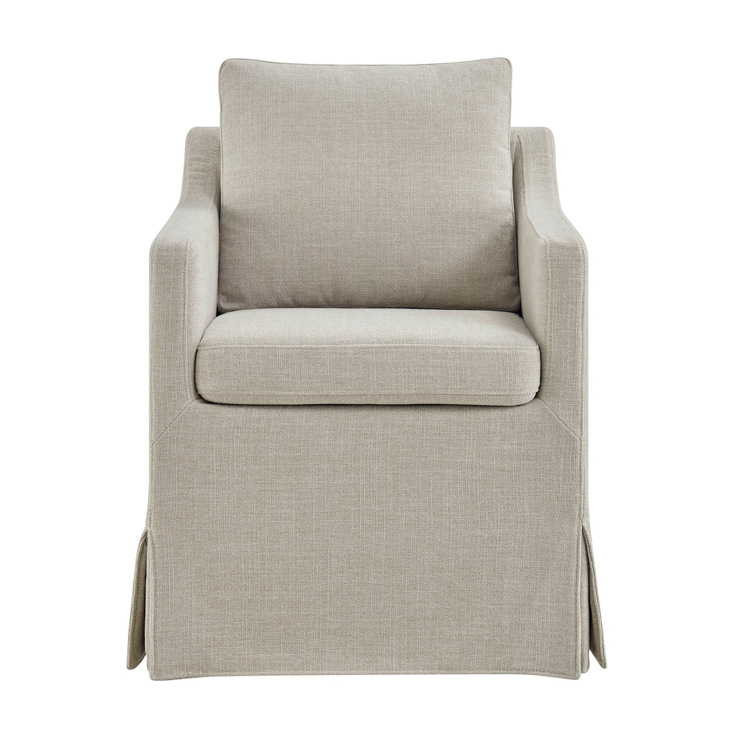 Serene Slipcovered Performance Fabric Dining Armchair by Modway