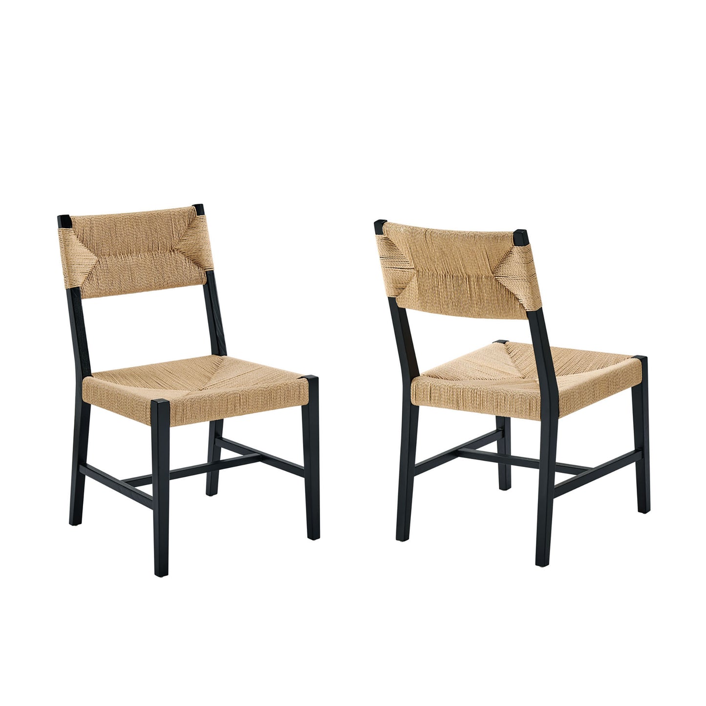 Bodie Wood Dining Chair Set of 2 by Modway