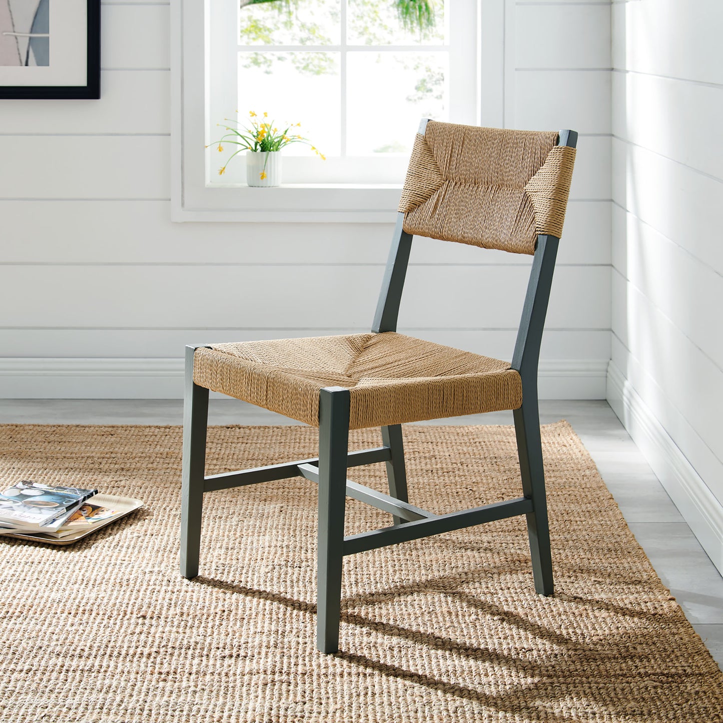Bodie Wood Dining Chair Set of 2 by Modway
