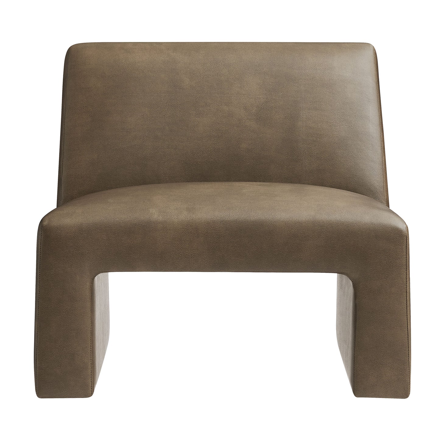 Amita Vegan Leather Armless Accent Chair by Modway