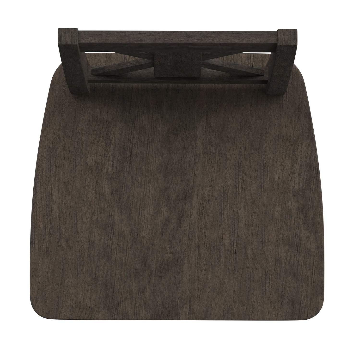 Gwendolyn Commercial Grade Solid Wood Modern Farmhouse Swivel Counter Height Barstool in Gray Wash Walnut Gray Wash Walnut ES-G1-24-GY-GG